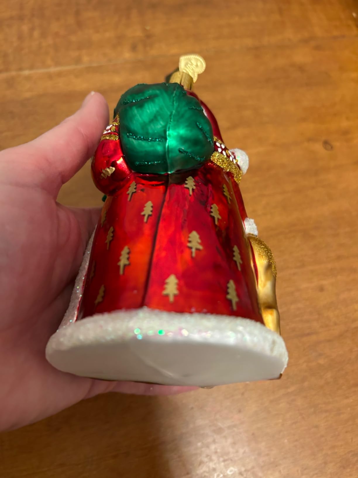 Old World Christmas Ornaments: Assortment of Santas Glass Blown Ornaments for Christmas Tree, Nordic Santa 5.5 Inches customer photo 2