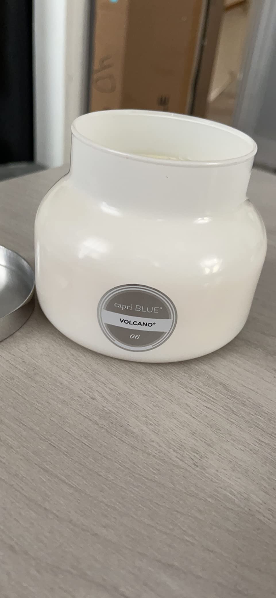 Capri Blue Volcano Scented Candles - Luxury Glass Jar Candles for Home Scented with Tropical Fruit & Sugared Citrus - Soy Wax Blend - Blue Color (19 oz) customer photo 1