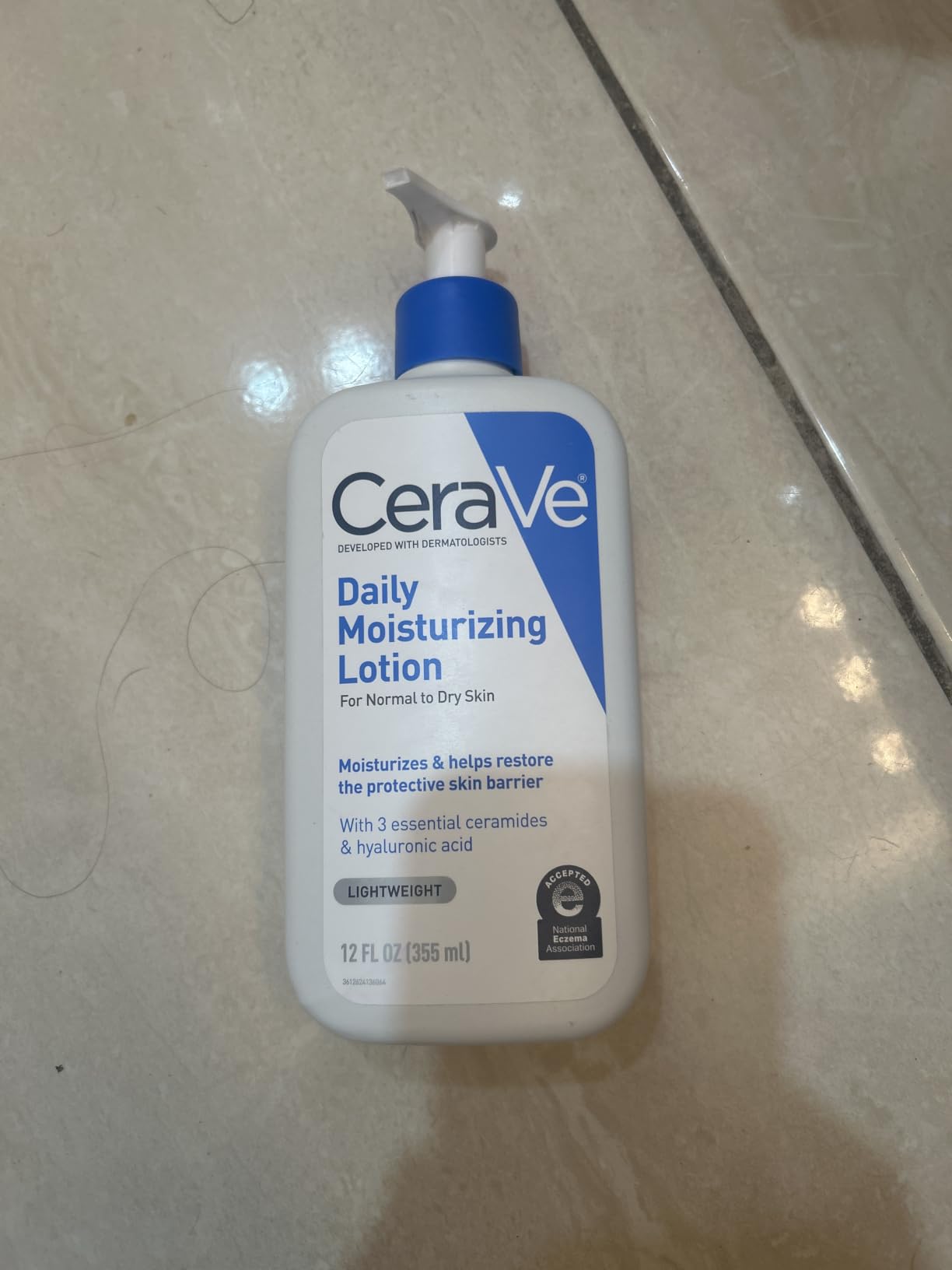 CeraVe Daily Moisturizing Lotion, Face and Body Lotion, Skin care, 12oz customer photo 2