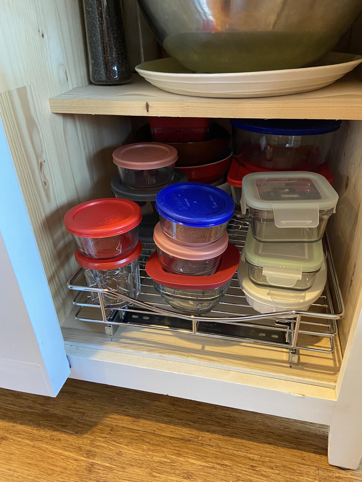 LYNK PROFESSIONAL® Pull Out Cabinet Organizer, Kitchen Slide Out Drawer customer photo 2