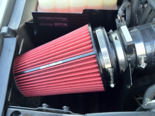Spectre Performance Air Intake Kit: High Performance, Desgined to Increase Horsepower: Fits 1999-2007 CHEVROLET/GMC/CADILLAC (Silverado, Avalanche, Suburban, Tahoe, Sierra, Yukon, Escalade) SPE-9900 customer photo 1
