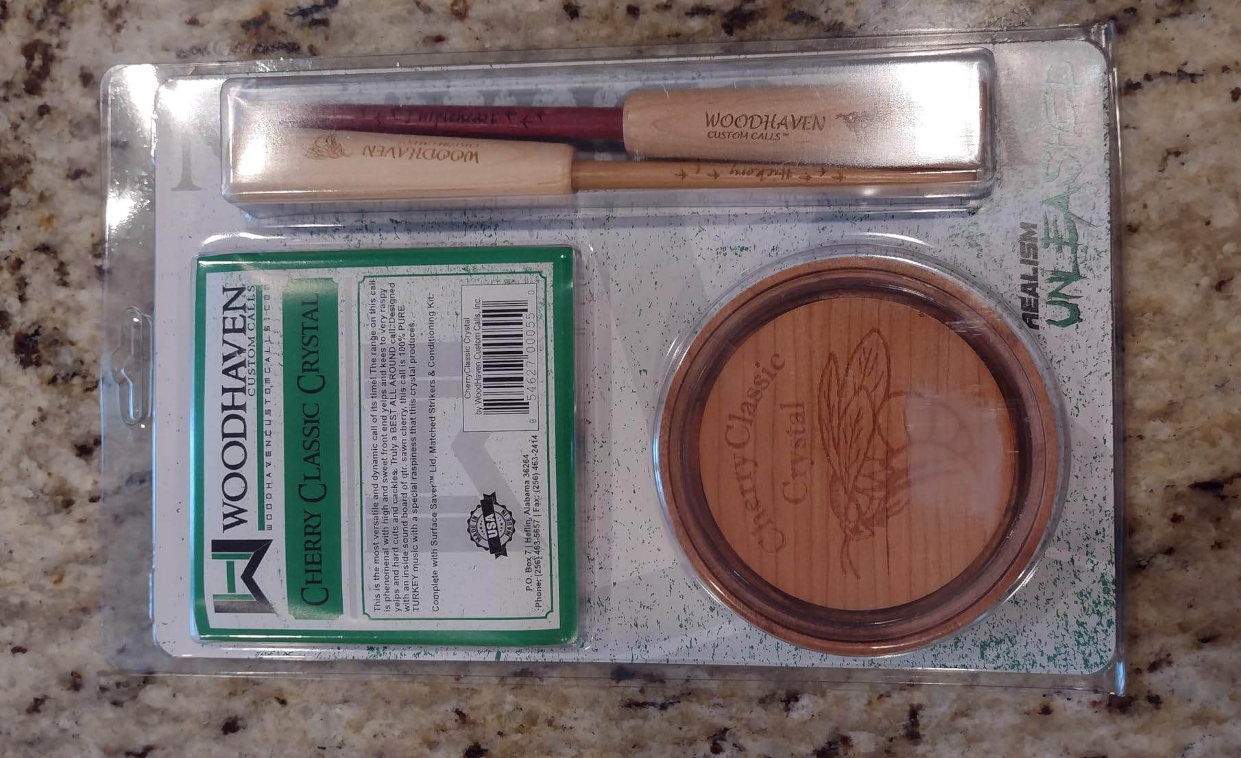 WoodHaven Cherry Classic Crystal Turkey Pot Call customer photo 2