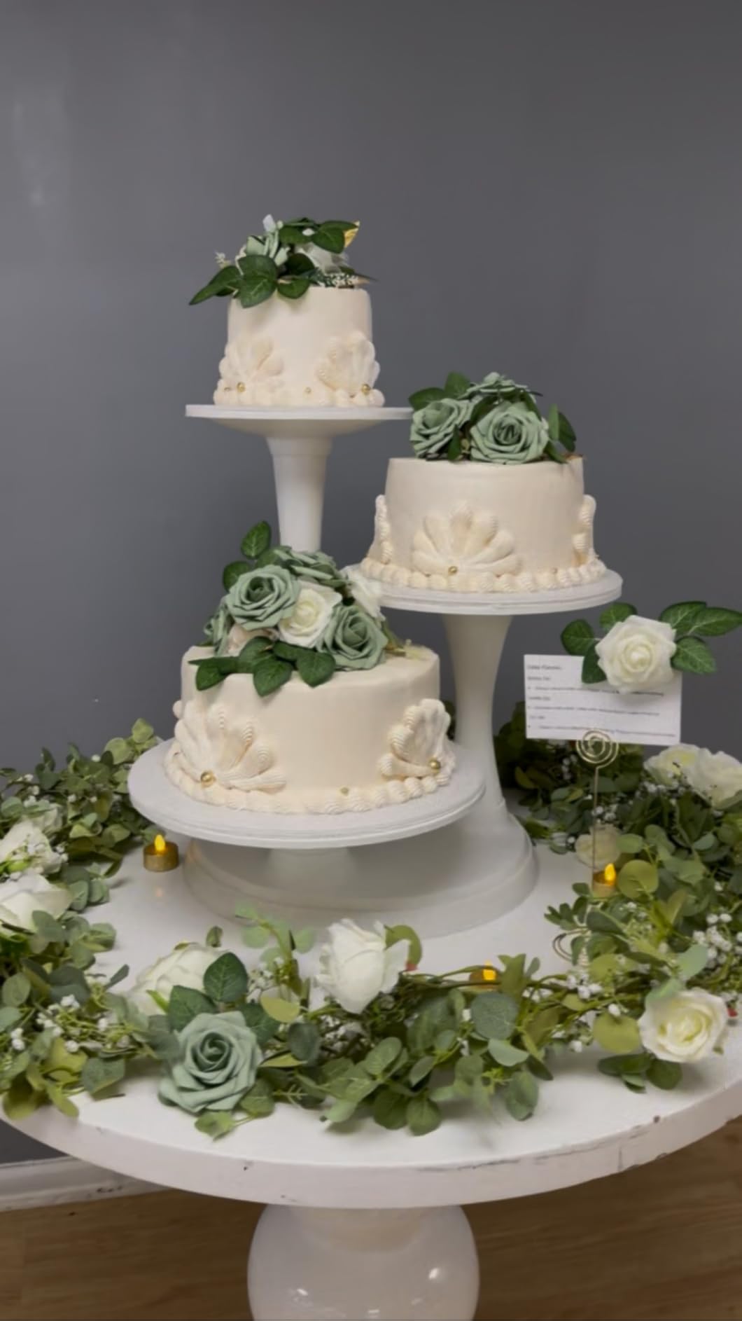 Wilton Pillar Style 3-Tier Cupcake, Dessert, and Cake Stand customer photo 2