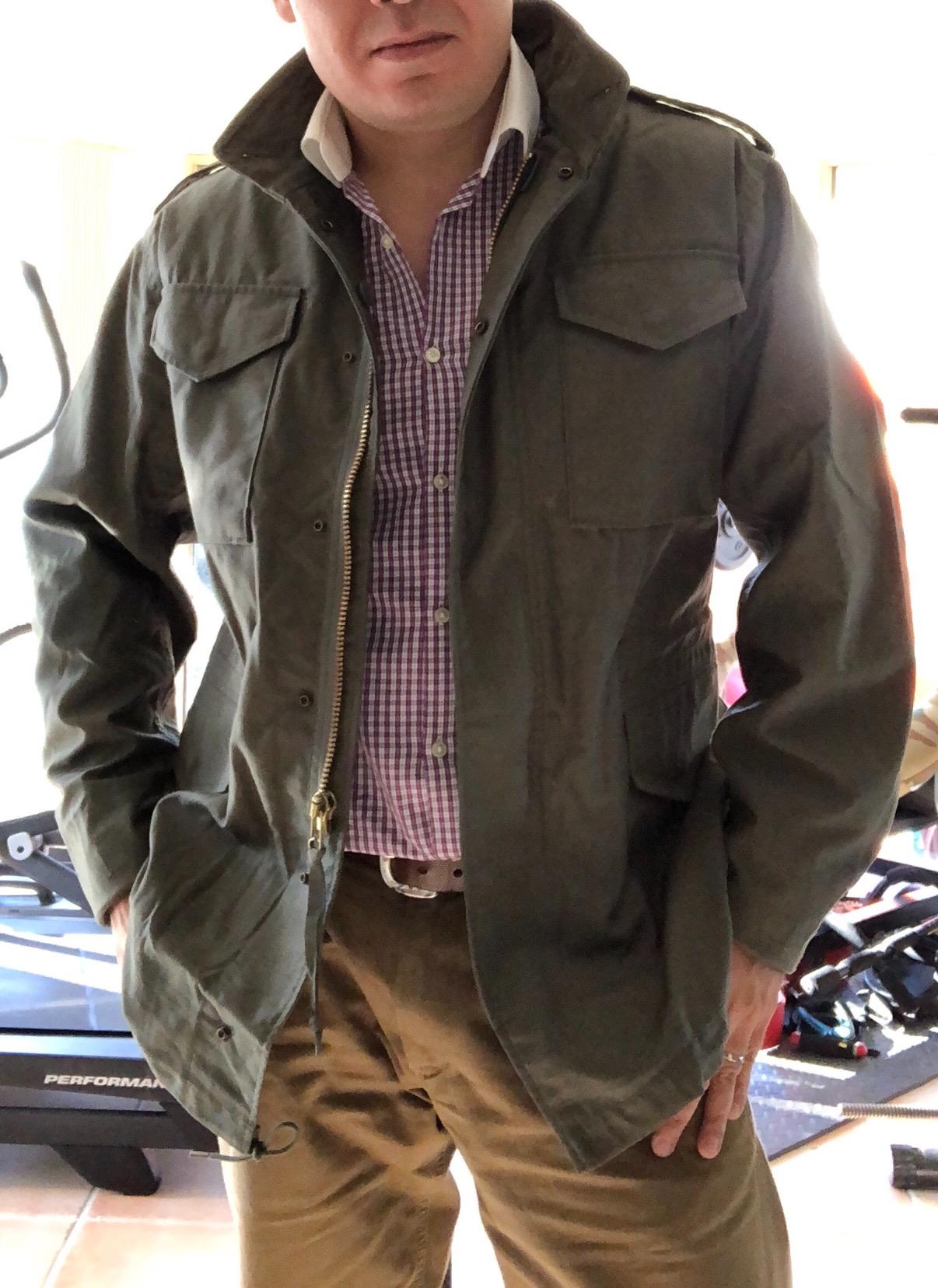 Alpha Industries M-65 Field Jacket - Classic Oversized Military Field Coat customer photo 1
