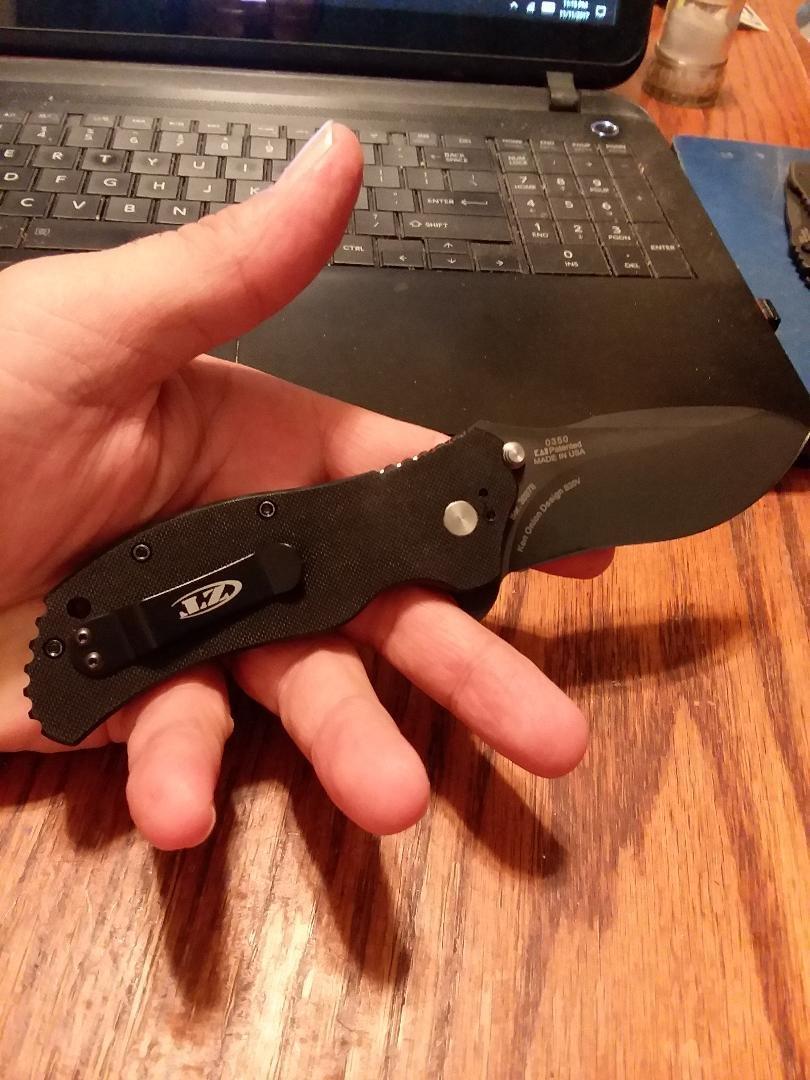 Zero Tolerance 0350 Folding Pocket Knife; 3.25