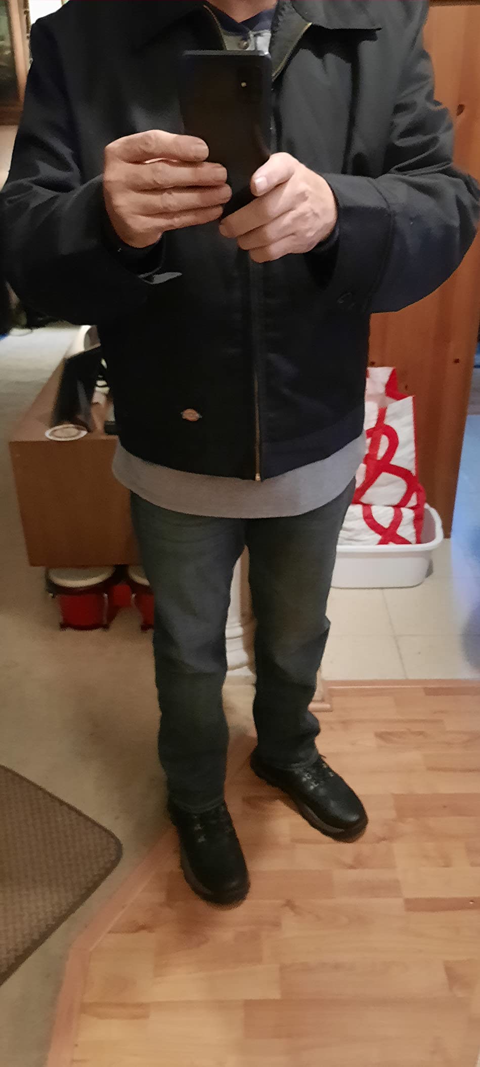 Dickies Men's Insulated Eisenhower Front-Zip Jacket customer photo 2