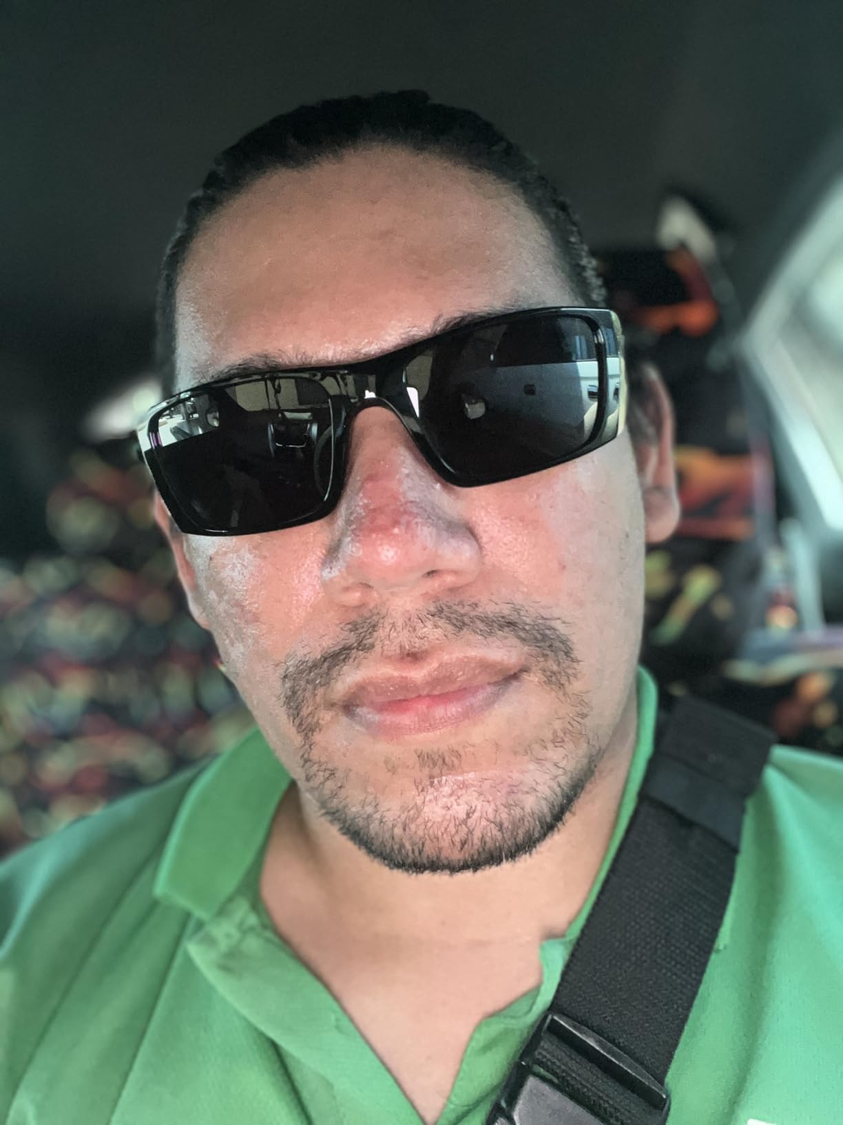 Oakley Sunglasses for Men - OO9096 Fuel Cell Rectangular Sunglasses PRIZM Lenses customer photo 2