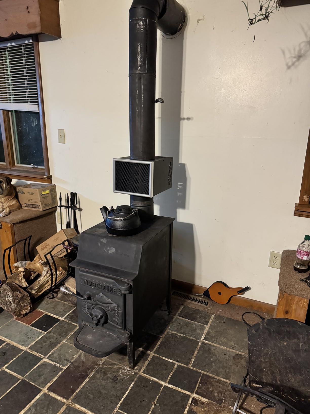 US Stove MH6-6 in Miracle Heat Reclaimer - Wood/Coal Stove Black customer photo 1