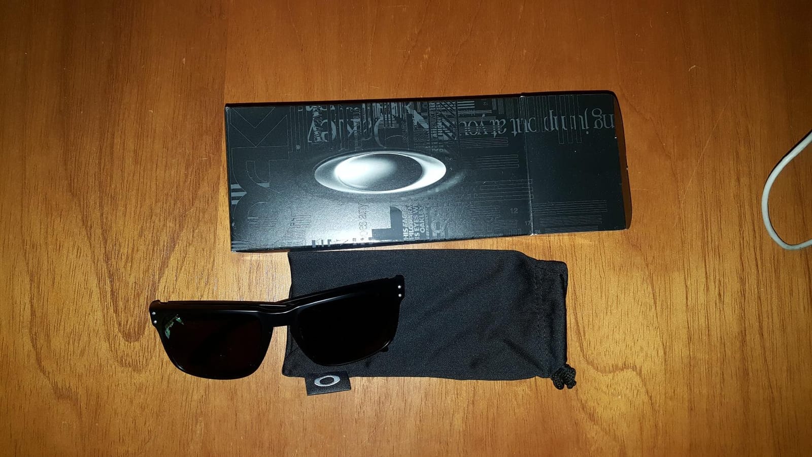 Oakley Men's Oo9102 Holbrook Polarized Square Sunglasses customer photo 1