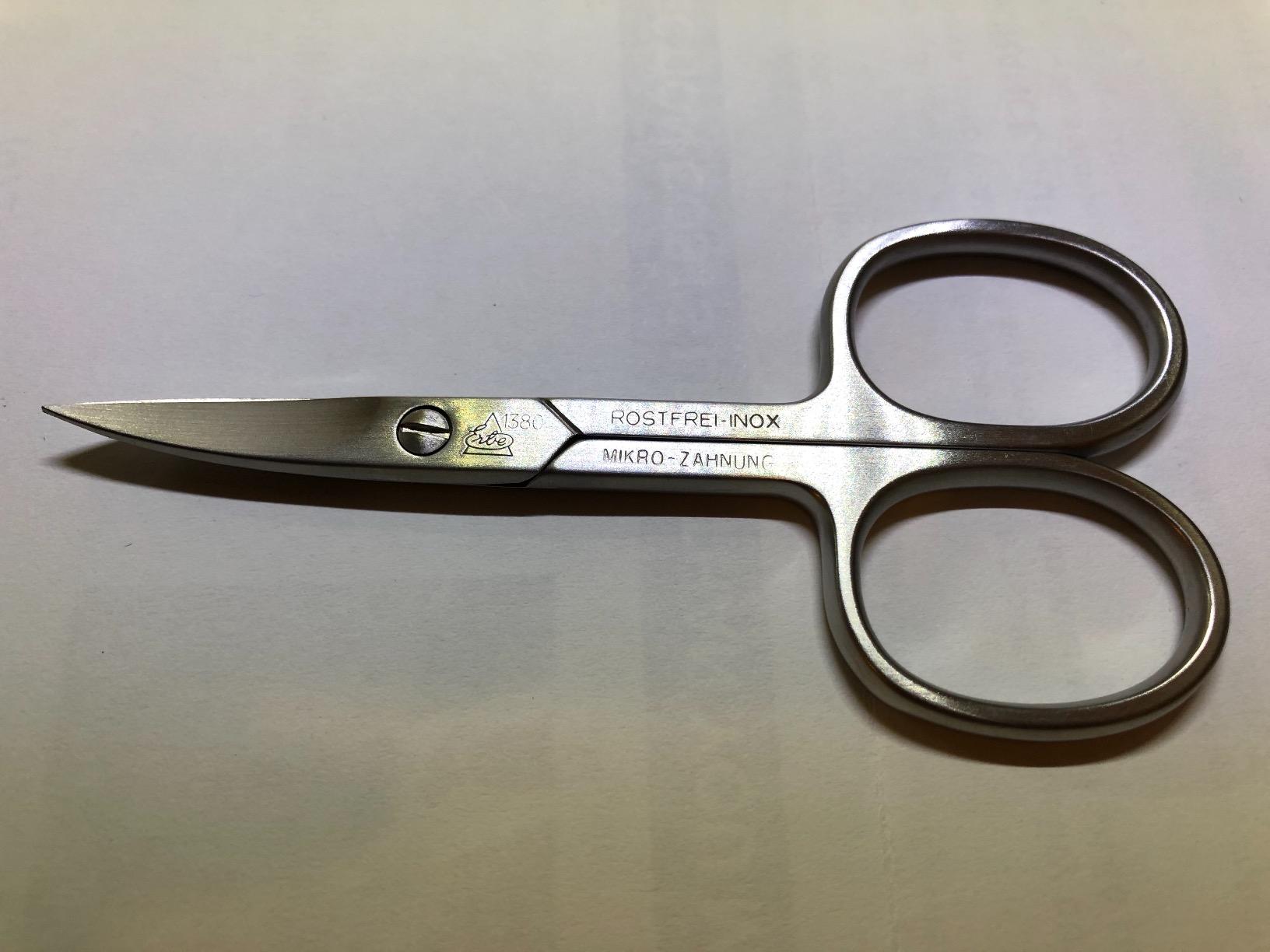 Micro Serrated INOX Stainless Steel Nail Scissors German Nail Cutter. Made in Solingen, Germany customer photo 1