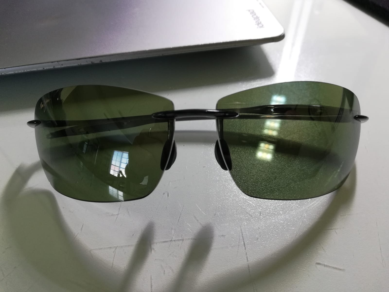Maui Jim Polarized Men's and Women's Lighthouse Rimless Sunglasses customer photo 1
