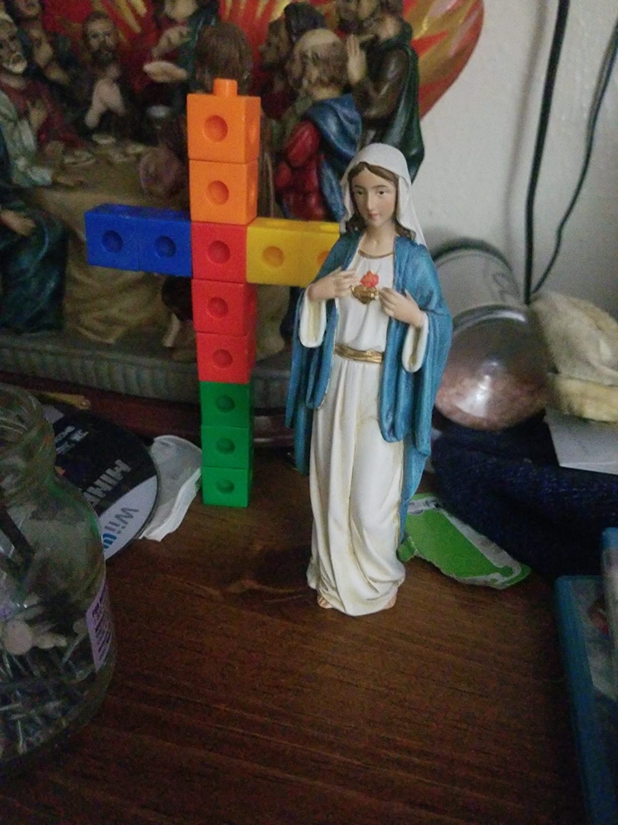 Joseph's Studio by Roman Immaculate Heart of Mary Figure, 6