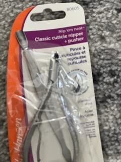 Sally Hansen Beauty Tools, Nip'em Neat-Cuticle Nipper, Pusher, Half Jaw, 1 count, Cuticle Cutter, Cuticle Nipper, Cuticle Clippers, Cuticle Trimmer, Precise Blade, Safely Trims customer photo 2