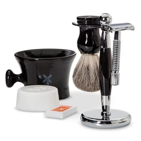 Van Der Hagen® Luxury Shaving Set - Total Men's Wet Shaving Kit w/Boar Bristle Brush, Scented Luxury Soap, Stand and Apothecary Mug customer photo 1