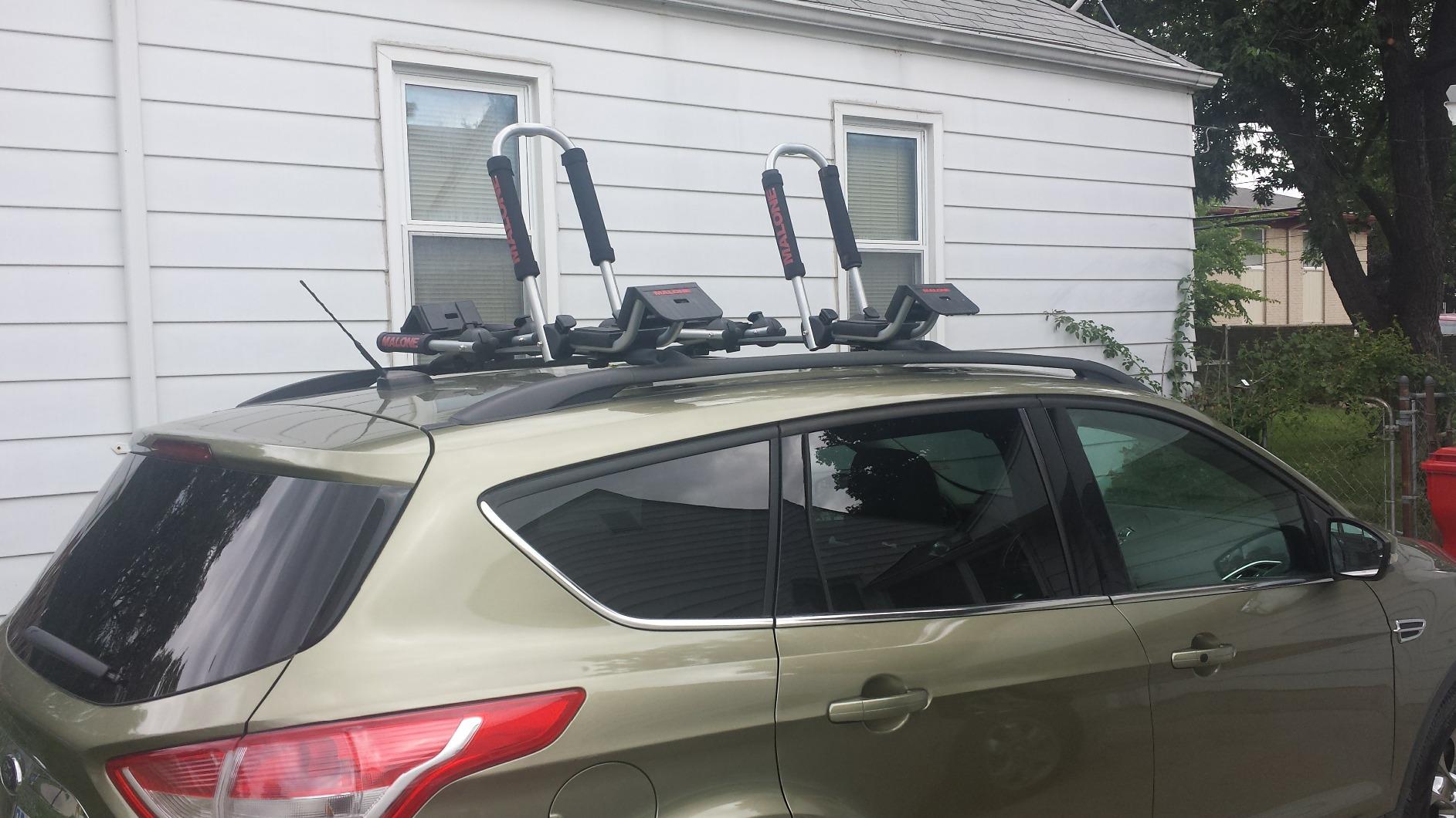 Malone Downloader Folding J-Style Universal Car Rack Kayak Carrier with Bow and Stern Lines customer photo 1