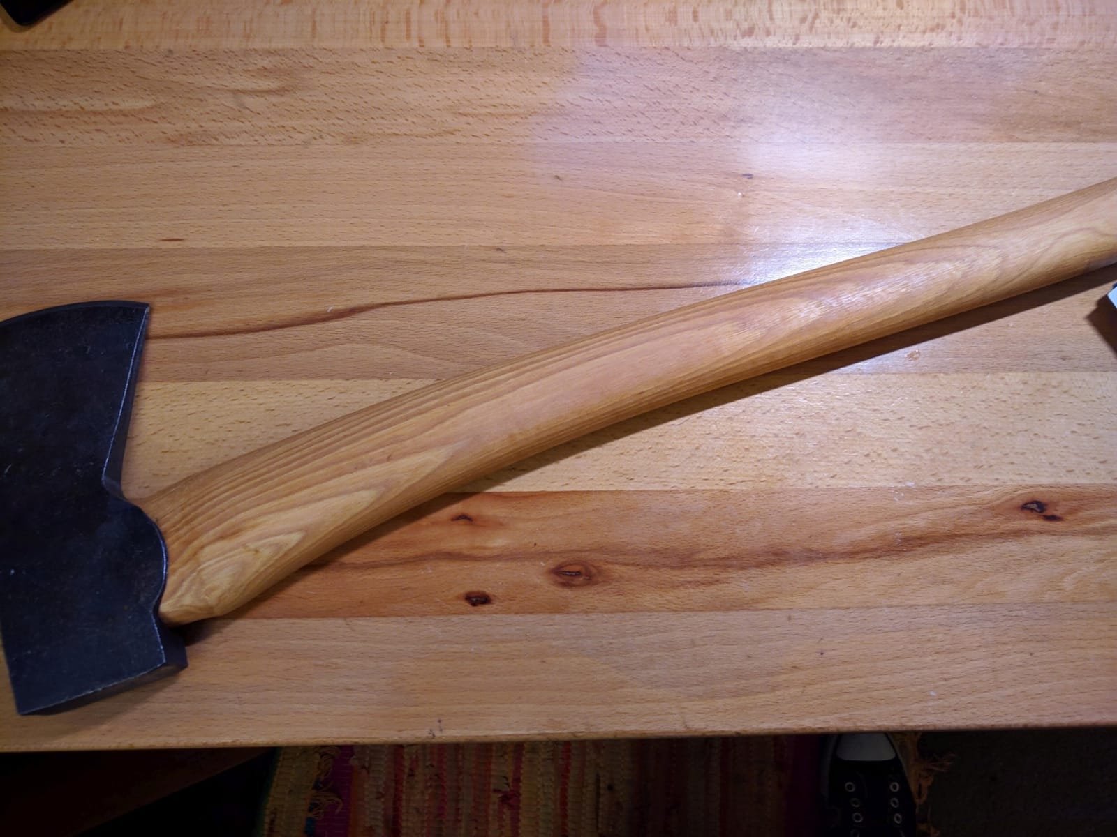 Includes one Husqvarna 26-Inch Wooden Multipurpose Axe with Leather Edge Cover customer photo 1