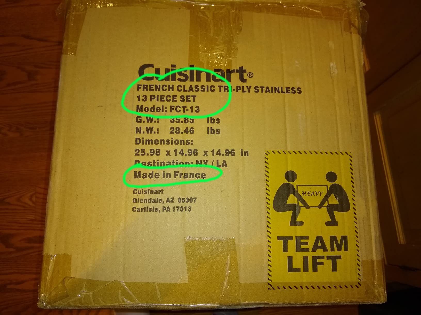 Cuisinart French Classic Tri-Ply Stainless 10-Piece Cookware Set, Silver customer photo 1