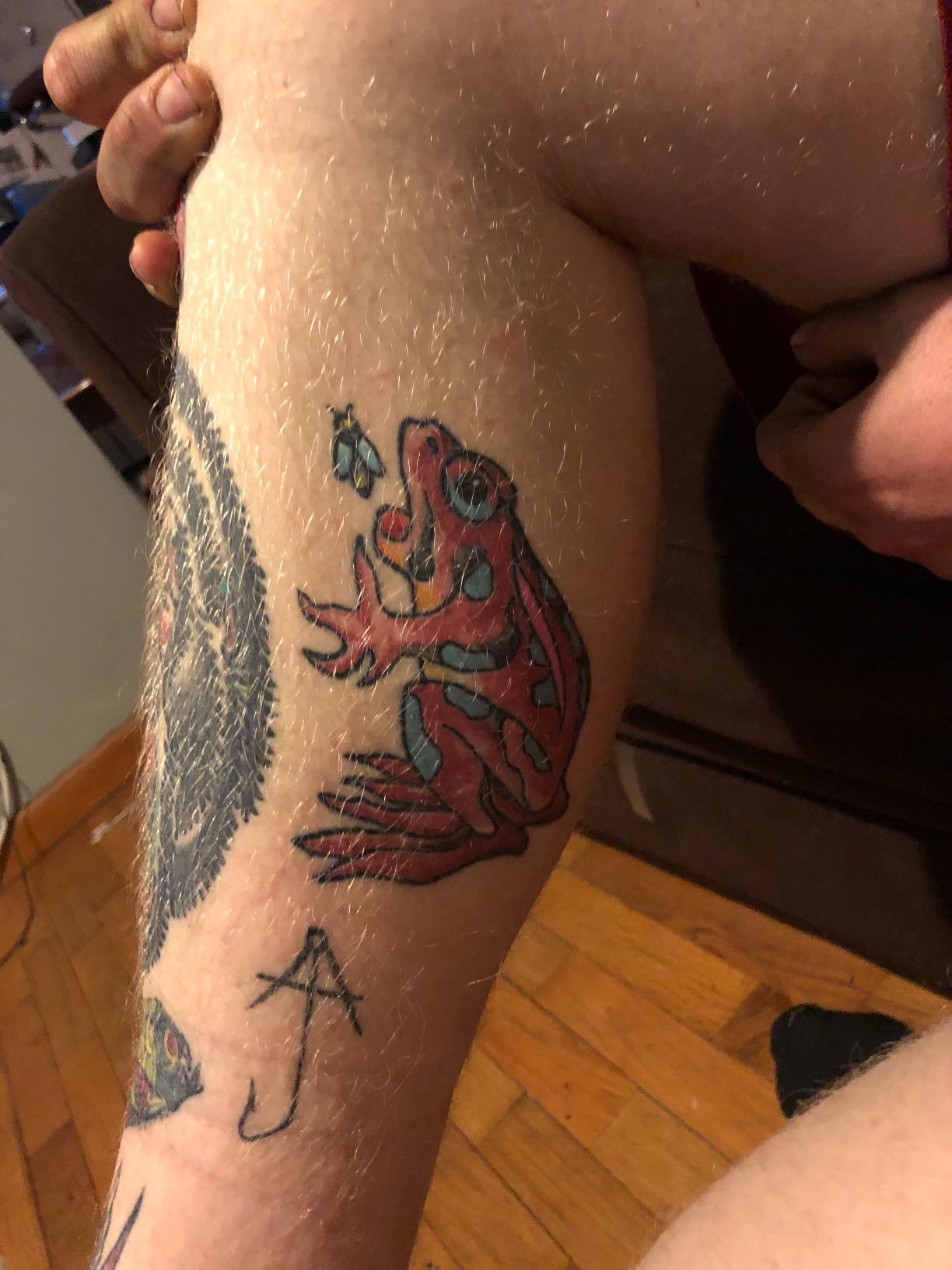 Grinder Tattoo Kit by Pirate Face Tattoo / 4 Tattoo Machine Guns - Power Supply / 7 Ink by Radiant Colors - Made in the USA/LCD Power Supply / 50 Needles/Plus Accessories customer photo 2
