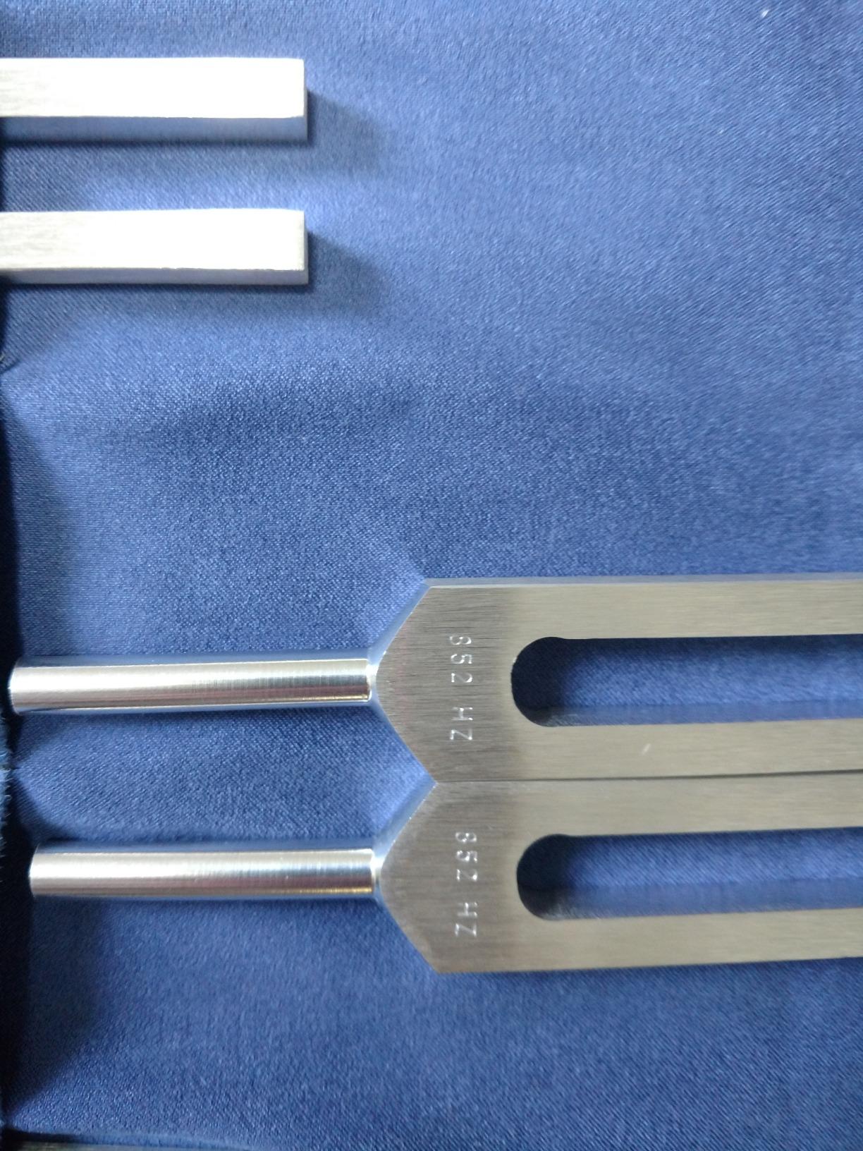 Solfeggio Tuning Forks for Healing Set - Made in the USA - Chakra Tuning Fork Set Includes 528 hz Tuning Fork - Sound Healing Instruments & Sound Therapy Instruments customer photo 1