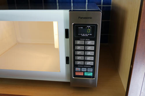Panasonic NE-1054F Compact Light-Duty Countertop Commercial Microwave Oven with 10 Programmable Memory and Touch Screen Control, Countertop Microwave Oven, 1000W, 0.8 Cu. Ft, Stainless Steel customer photo 2