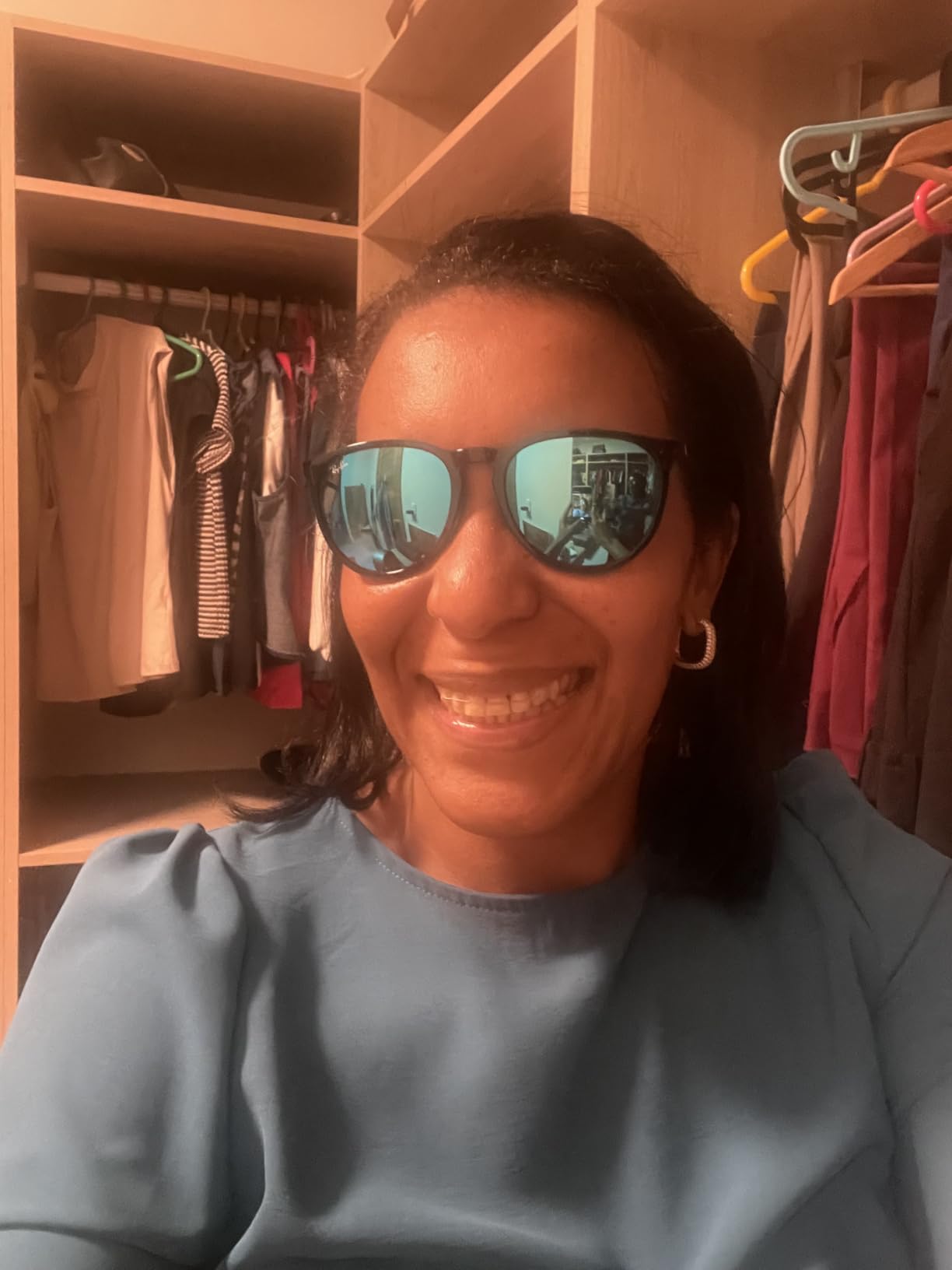 Ray-Ban RB4171 Erika Round Sunglasses customer photo 1