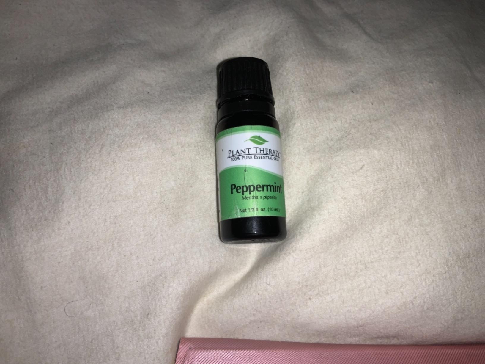 Plant Therapy Peppermint Essential Oil 10 mL (1/3 oz) Natural Aromatherapy | Pure, Undiluted for Diffuser & Topical Use, Relaxation, Digestion, Respiratory, & Massage, Peppermint Oil for Skin & Hair customer photo 1