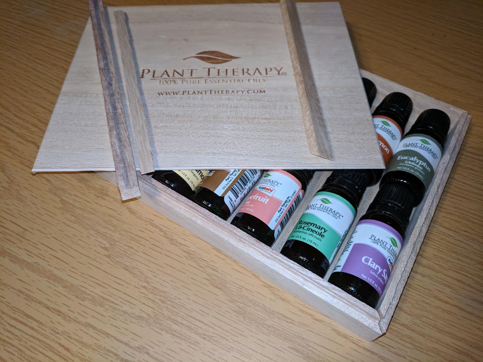 Plant Therapy Top 14 Essential Oil Set, 10 mL (1/3 oz) | Lavender, Eucalyptus, Peppermint, Orange Sweet, Lemon & More, 100% Pure, Undiluted, For Topical Use & Essential Oil Diffusers customer photo 1
