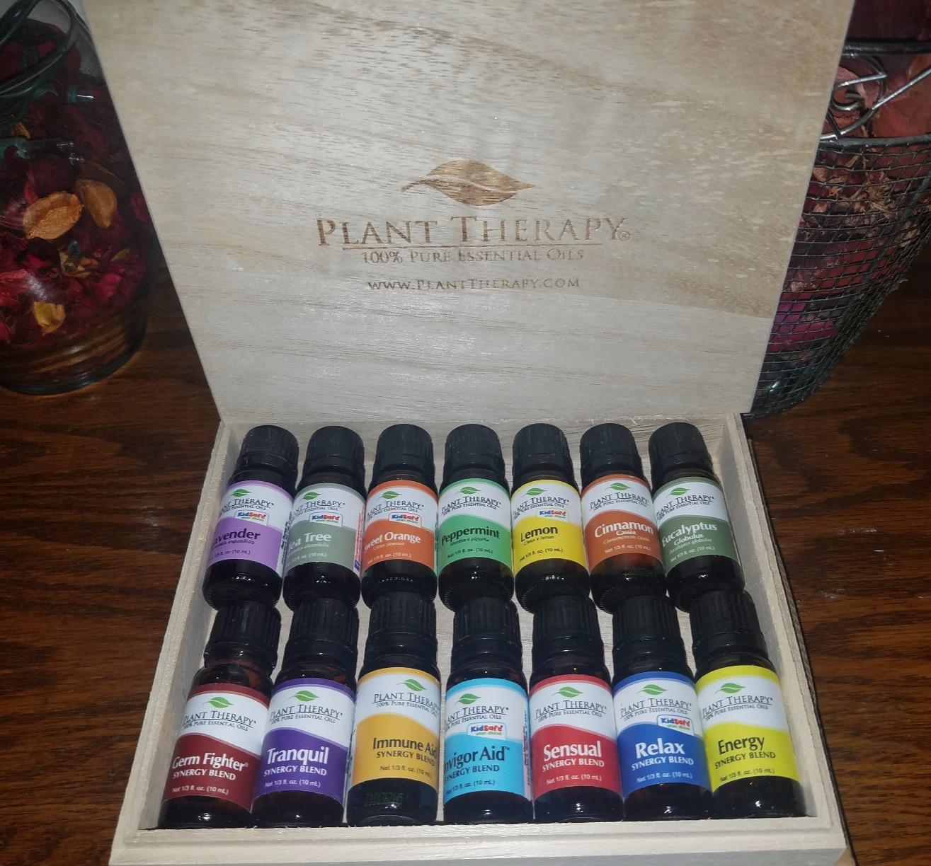 Plant Therapy 7 & 7 Essential Oils Set, Each 10 mL (1/3 oz) | 7 Most Popular Single Essential Oils Plus 7 Favorite Blends, Pure & Undiluted, Great for DIYs, Skincare & Diffusers customer photo 2