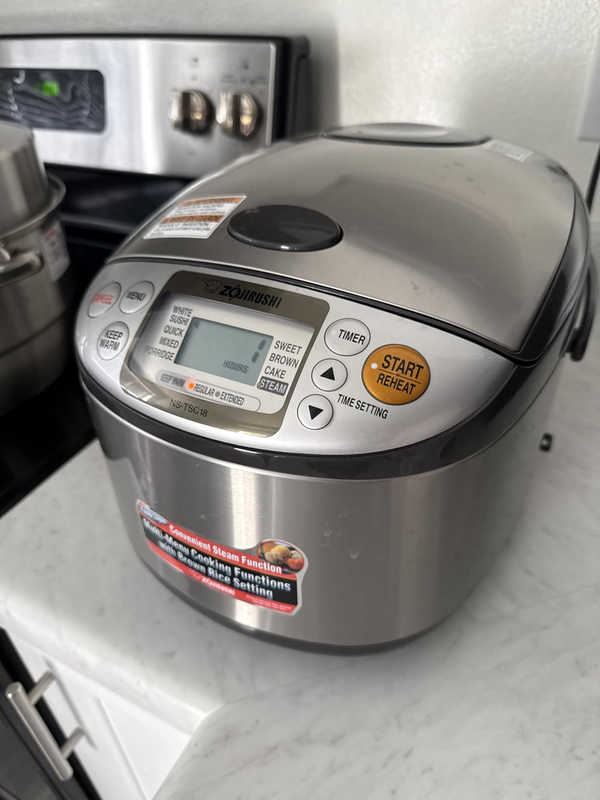 Zojirushi NS-TSC18 Micom Rice Cooker and Warmer – 1.8 Liters customer photo 1