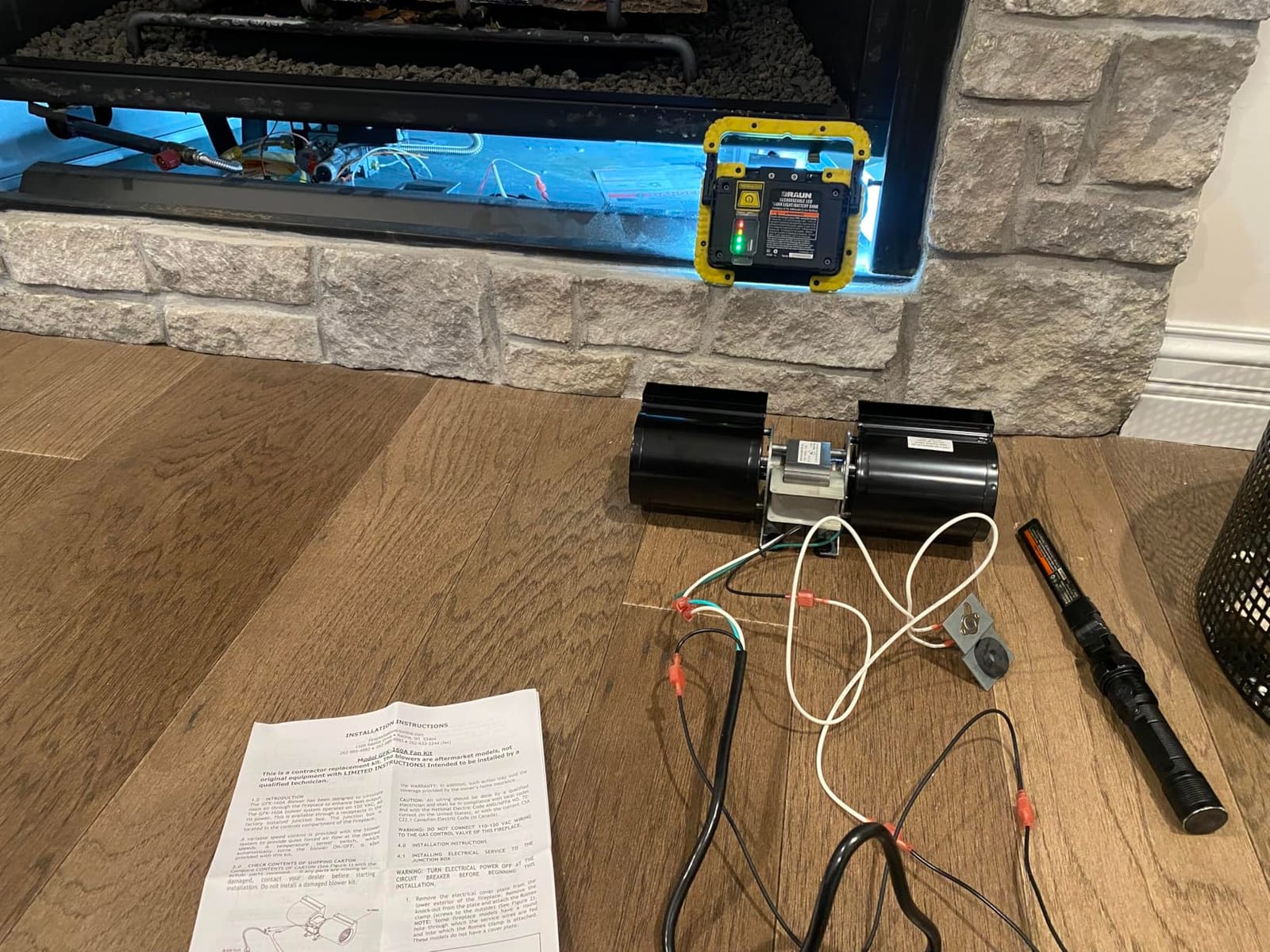 GFK-160 Easy-to-Use Fireplace Blower Fan Kit customer photo 1