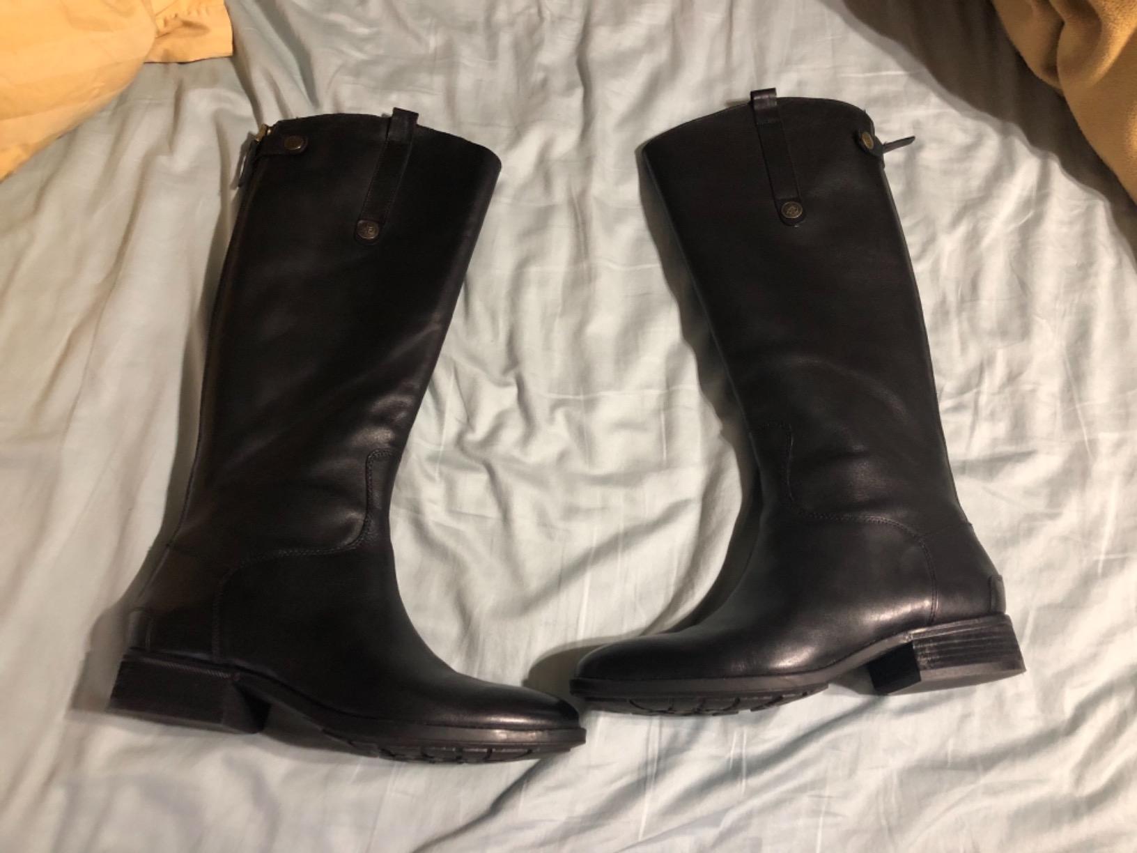 Sam Edelman Women's Penny Leather Riding Boot customer photo 1