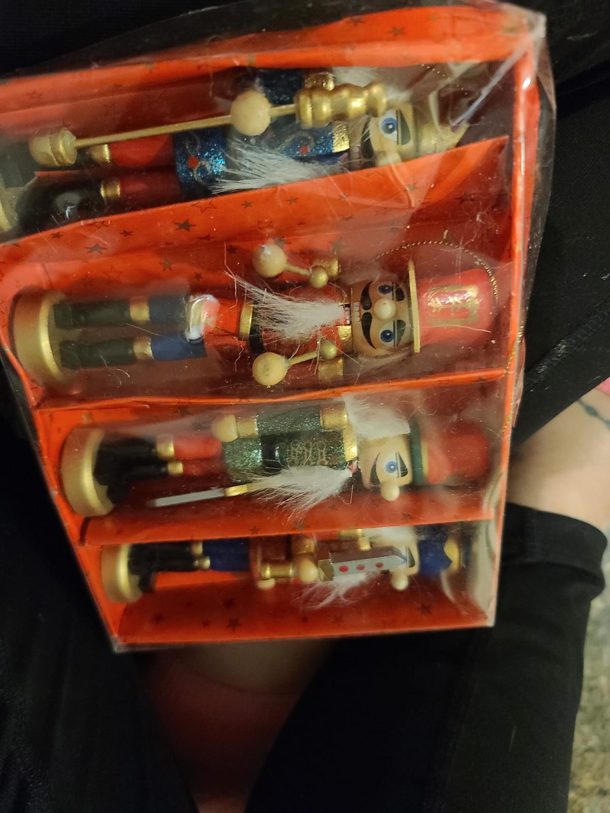 Kurt Adler Wooden Nutcracker Ornaments, 4-Piece Set customer photo 2
