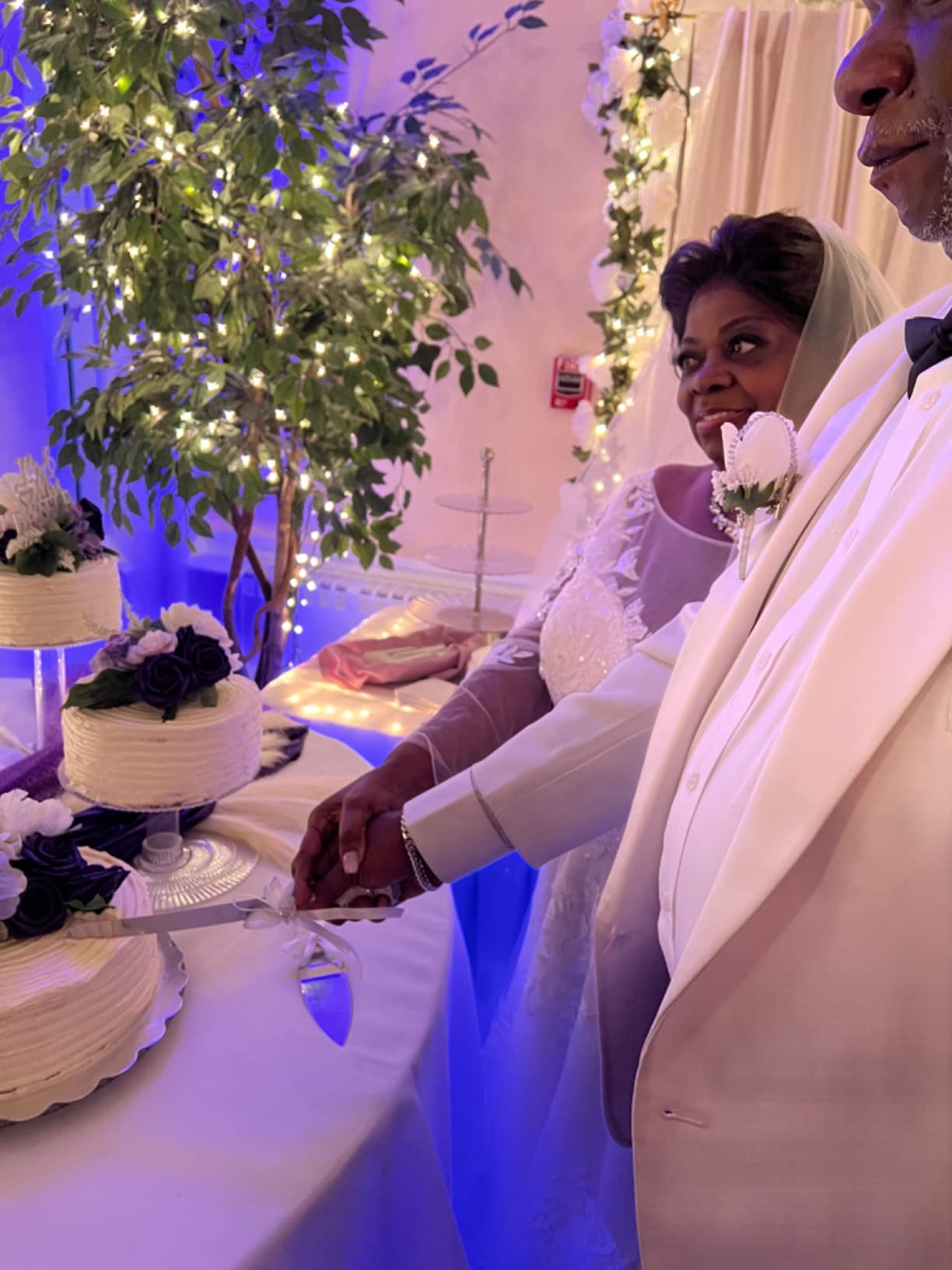 3 Tier Acrylic Wedding Cake Stand (STYLE R300) customer photo 2