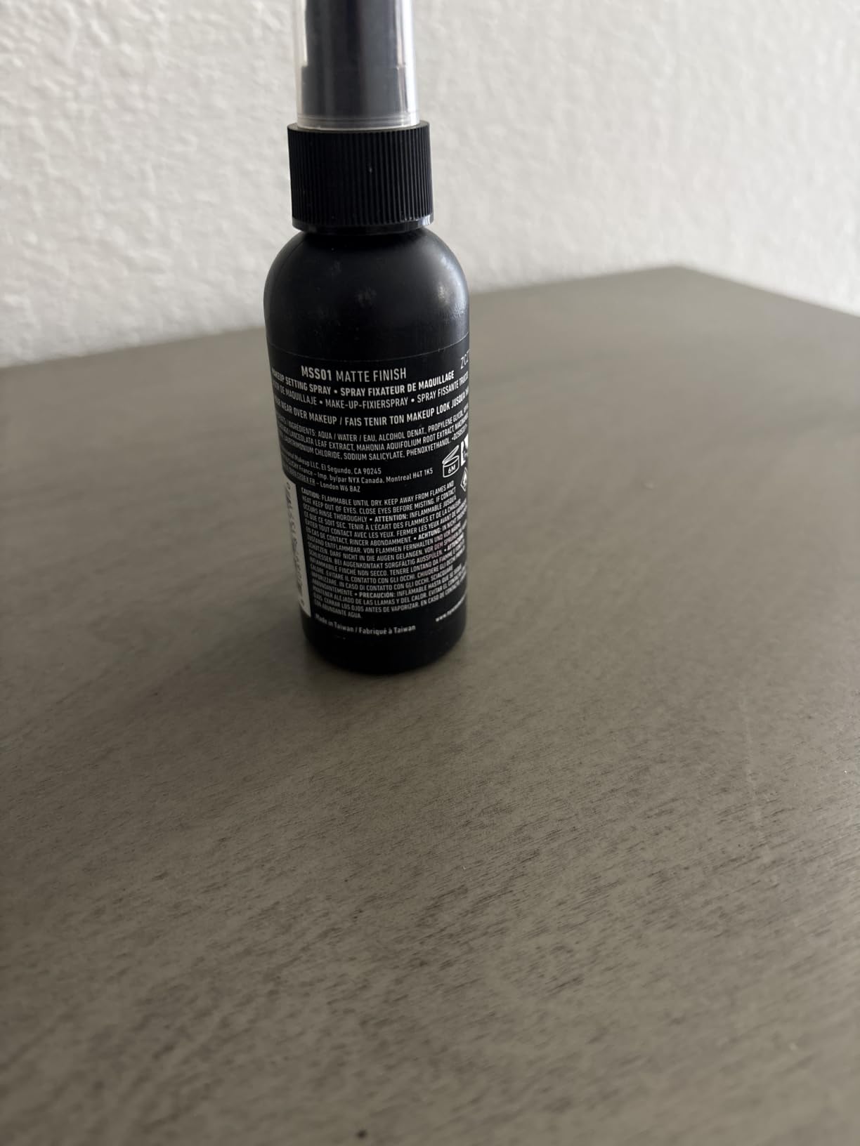 NYX PROFESSIONAL MAKEUP Makeup Setting Spray - Matte Finish, Long-Lasting Face Mist for up to 16HR Wear, Vegan Formula customer photo 1
