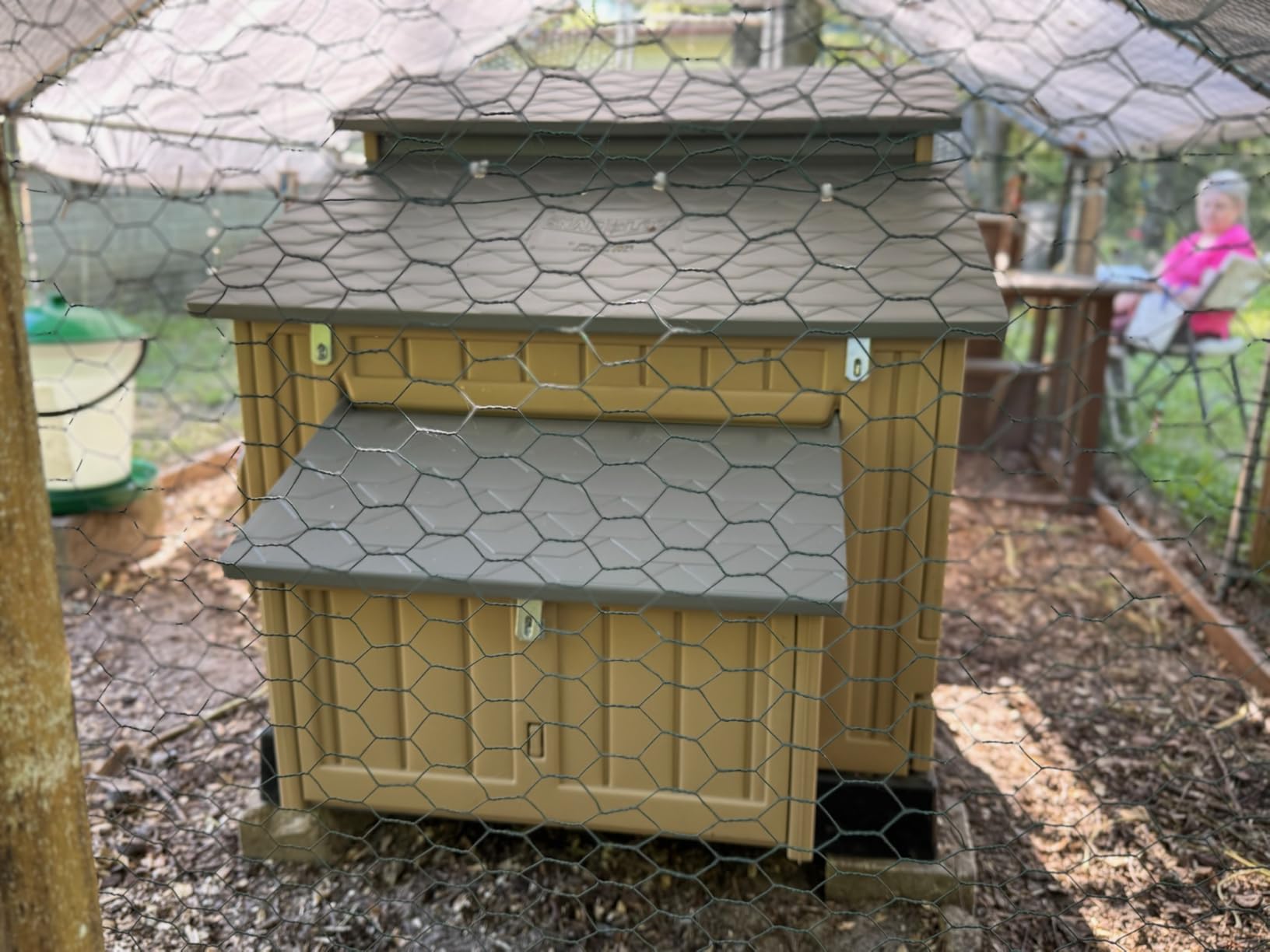 Hatching Time Formex Snap Lock 4-6 Large Chicken Coop, Backyard Hen House customer photo 1