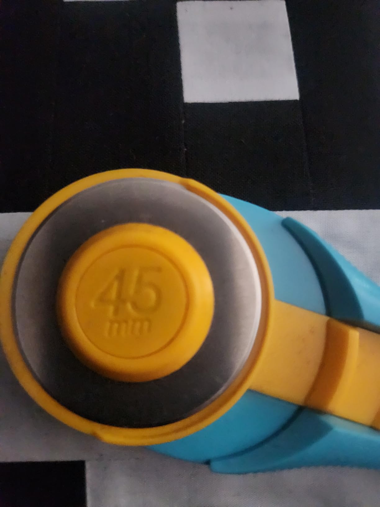 OLFA 45mm Quick-Change Rotary Cutter (RTY-2/C) - Tungsten Blade, Aqua customer photo 2