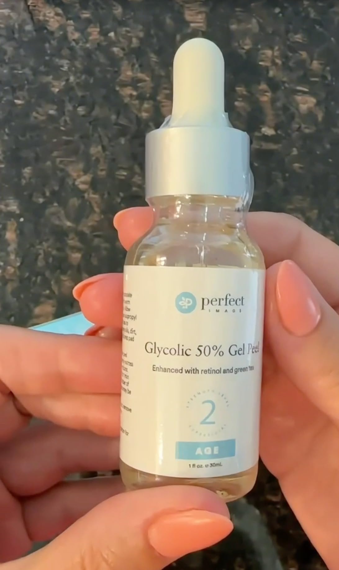 Glycolic Acid 50% Gel Peel - Enhanced with Retinol & Green Tea Extract (Professional Skin Peel)1 ounce customer photo 1