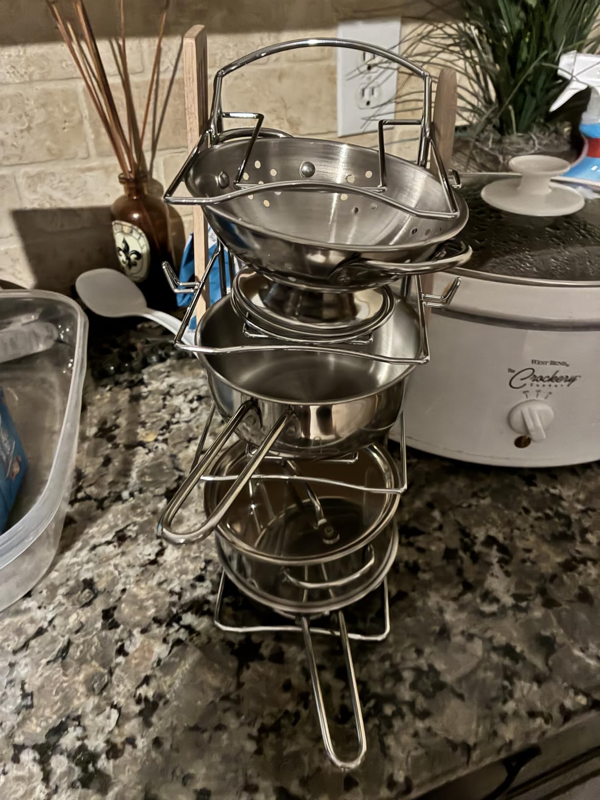 Melissa & Doug Stainless Steel Pots and Pans Pretend Play Kitchen Set for Kids (8 Pcs), Multicolor, 1 customer photo 1