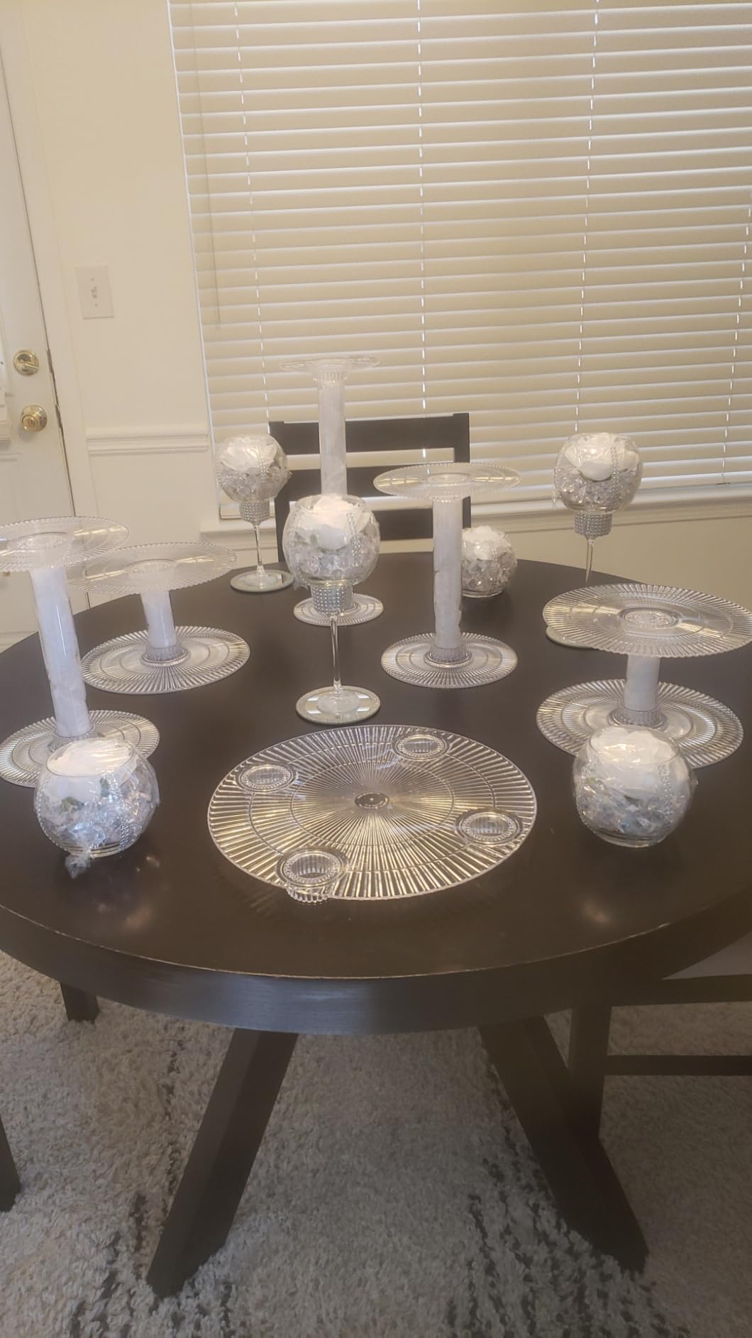 6 Tier Clear Wedding Cascade Cupcake Cake Stand (Style R600) customer photo 2