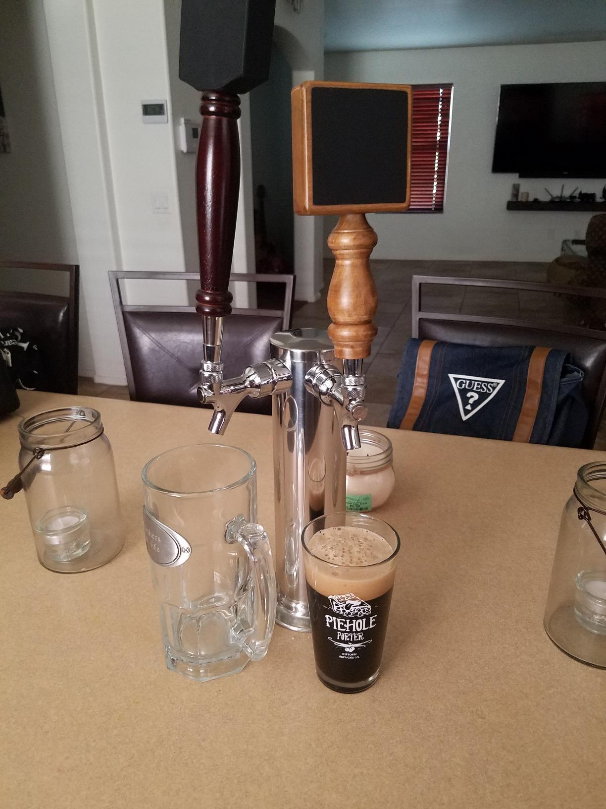 Kegco KC D4743T-Ss Polished Single Faucet Draft Beer Tower, 3