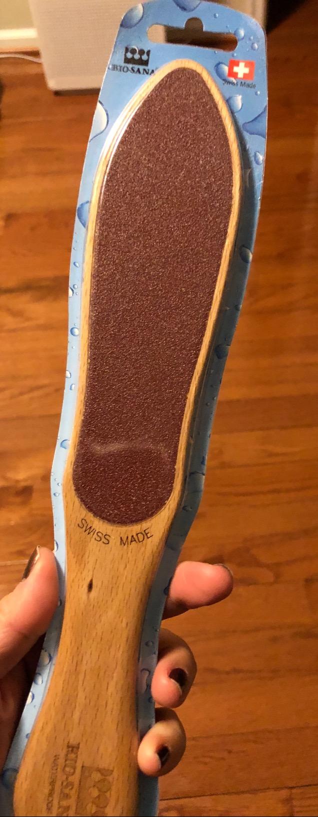 GEHWOL Wooden Pedicure File, 1 Count customer photo 2