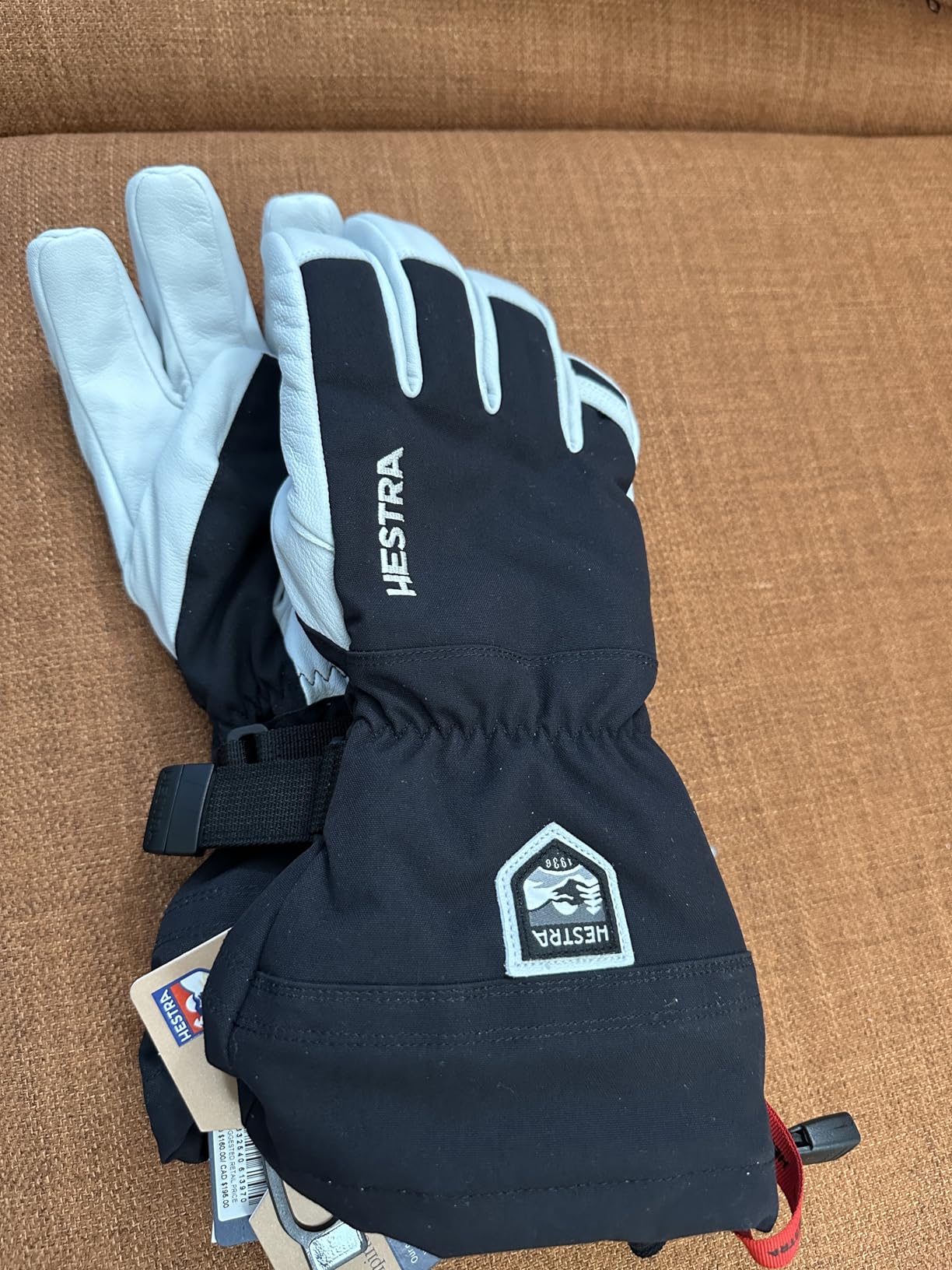 Hestra Army Leather Heli Ski 5-Finger Glove, Men & Women's customer photo 1