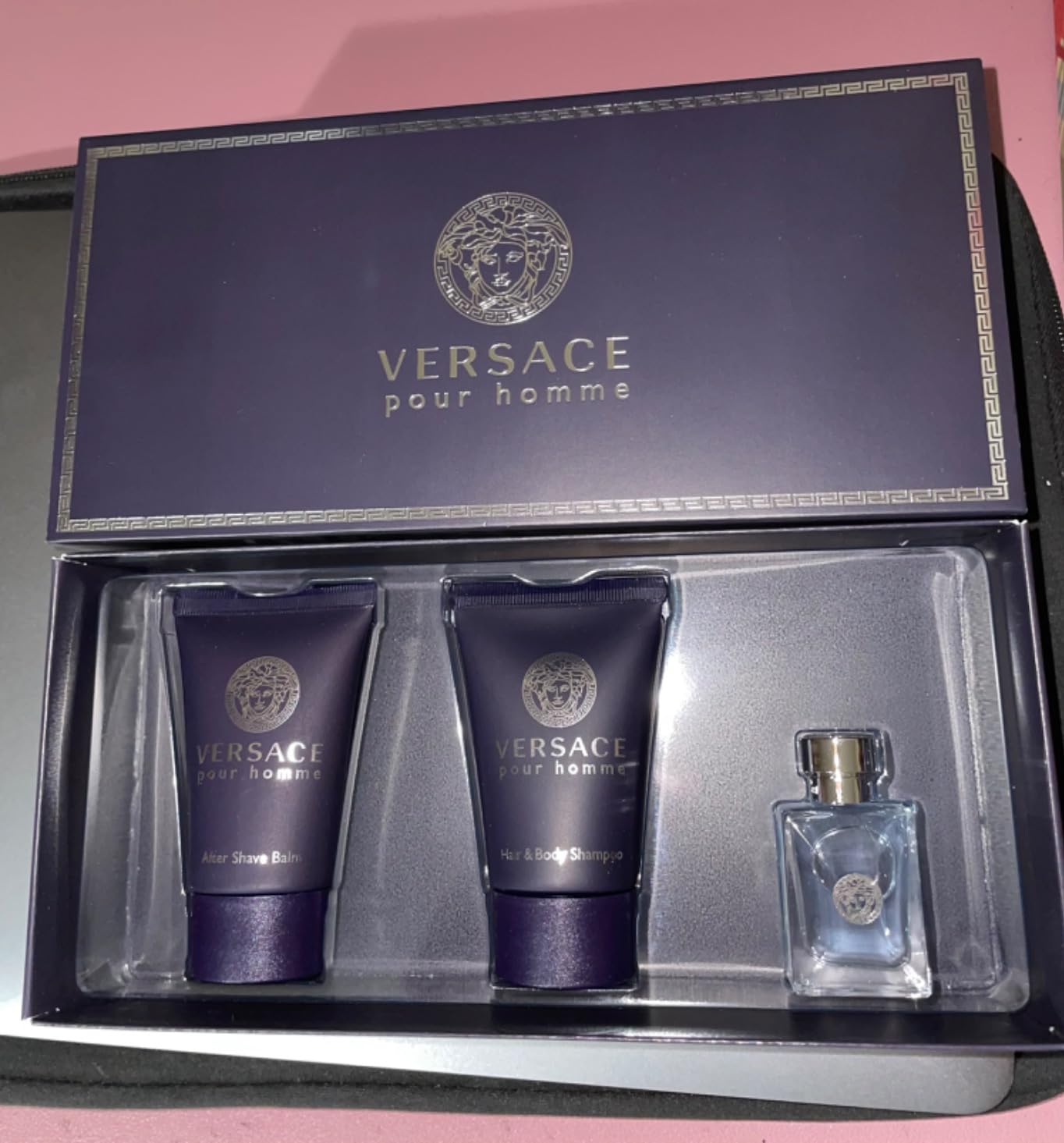 Versace Pour Homme for Men, 3 Piece Mini Gift Set customer photo 1