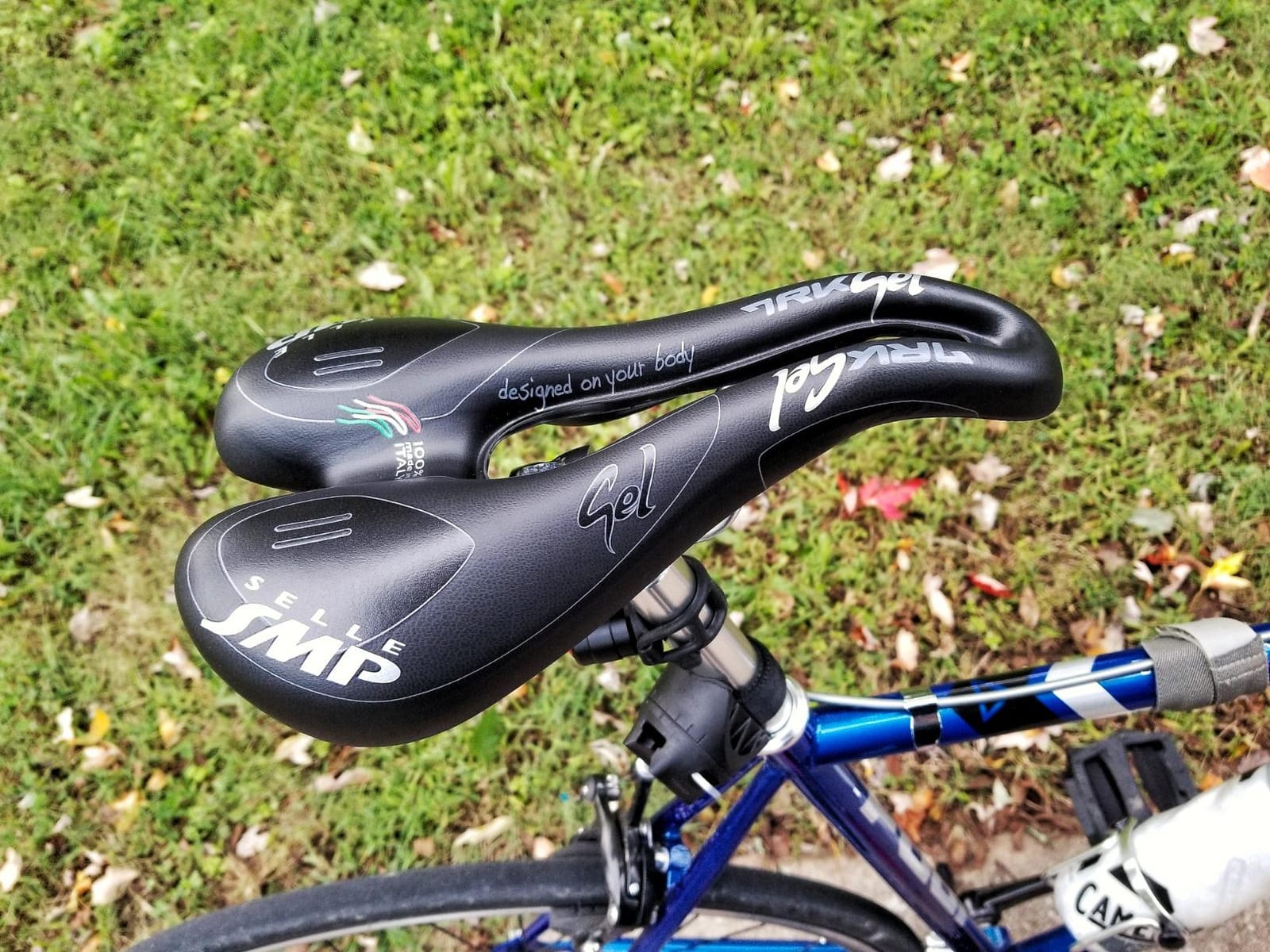 Selle SMP TRK Gel Saddle Black - Medium customer photo 1