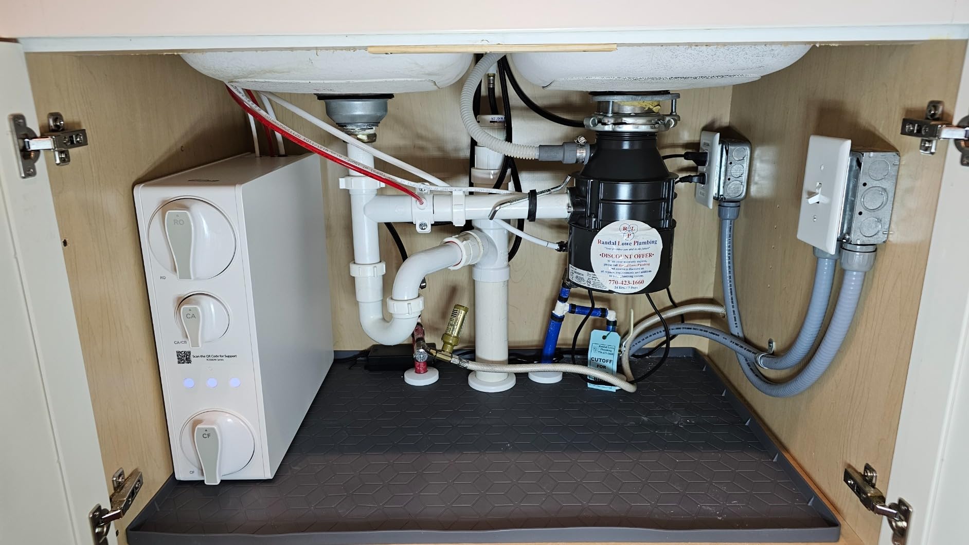 iSpring UVF11A UV Water Filter for Under Sink Water Filter & RO Systems customer photo 2