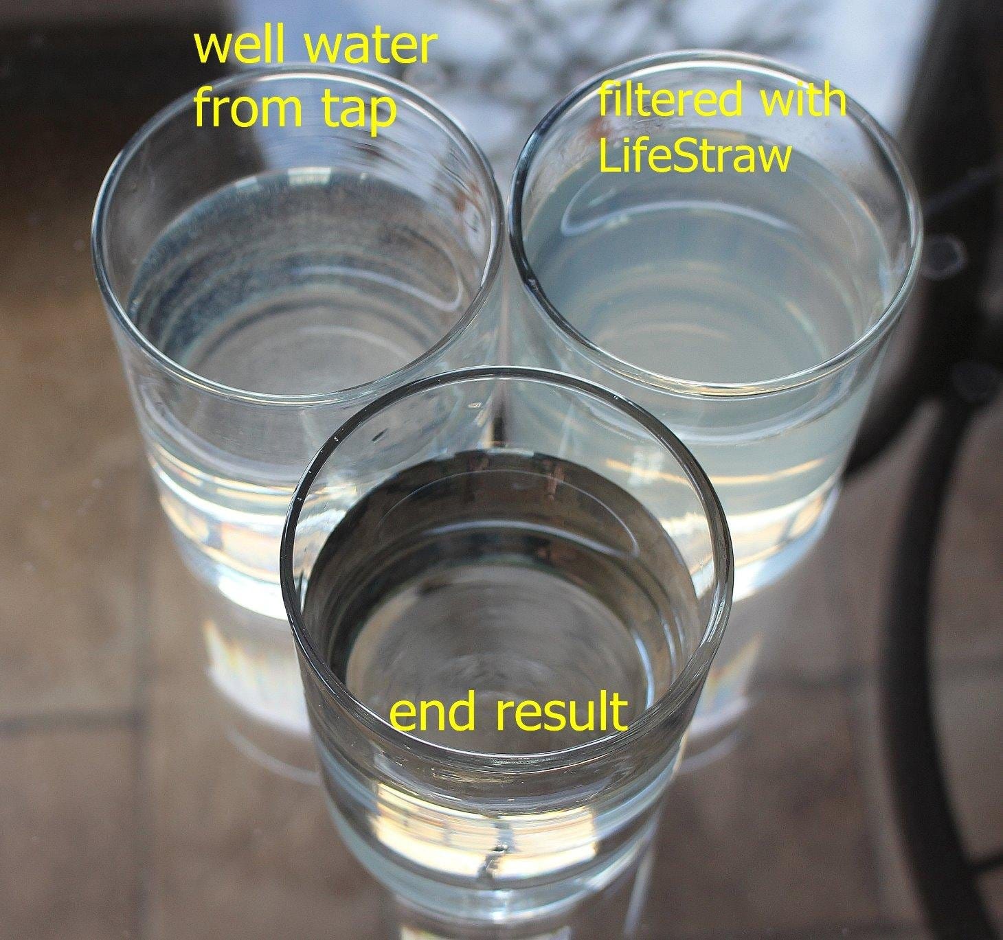 LifeStraw Family Gravity Water Purifier with Virus Removal, 12 L, Blue customer photo 2