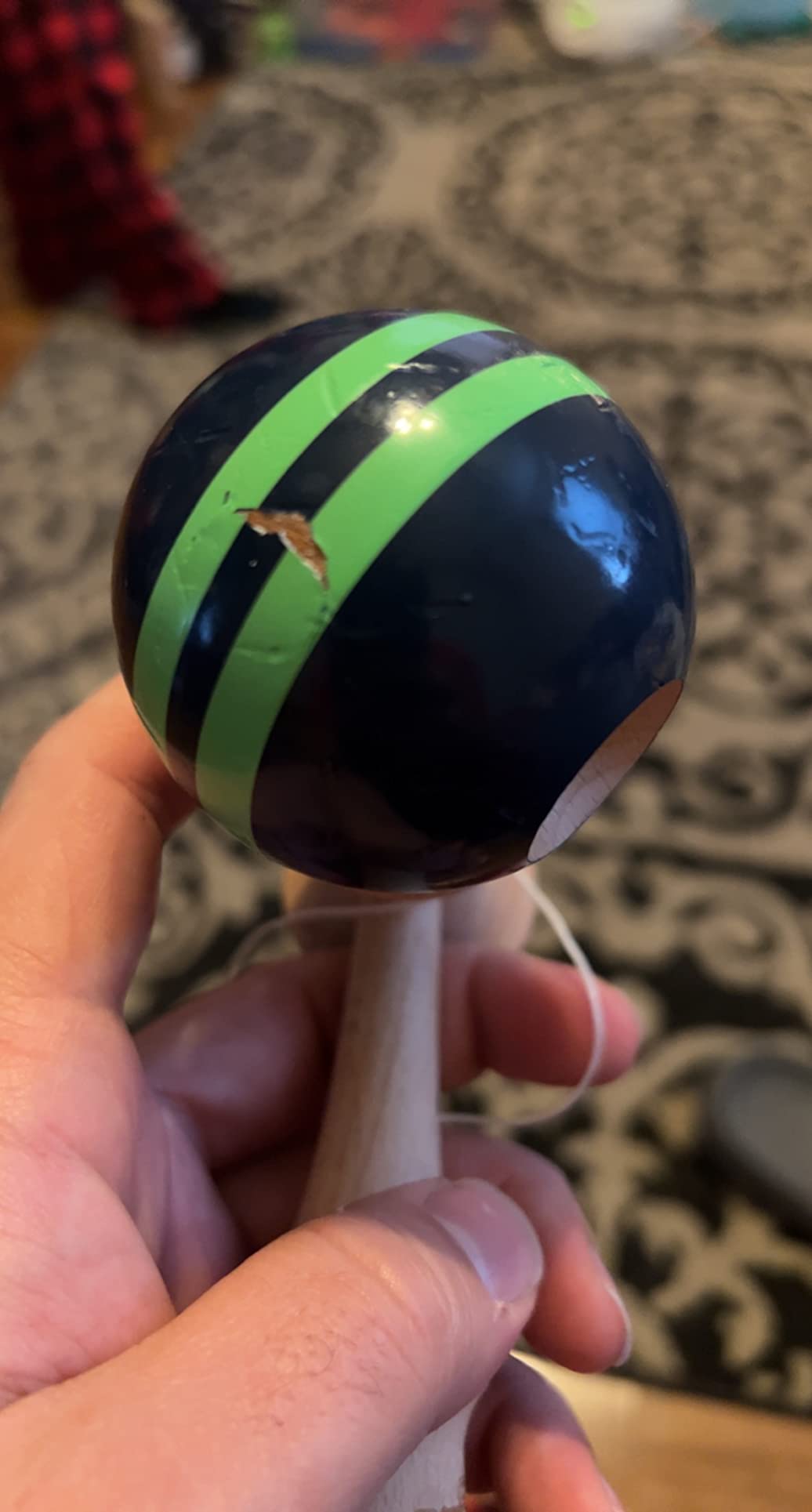 Duncan Toys Komodo Kendama, Durable Beechwood Skill Toy, Mystery Color customer photo 2