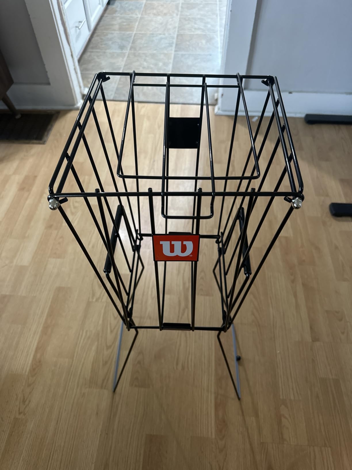 Wilson Unisex Adult Ball Pick Up Basket Tennis Ball Collection Pick-Up Basket, 75 Tennis Balls Capacity, NS customer photo 1