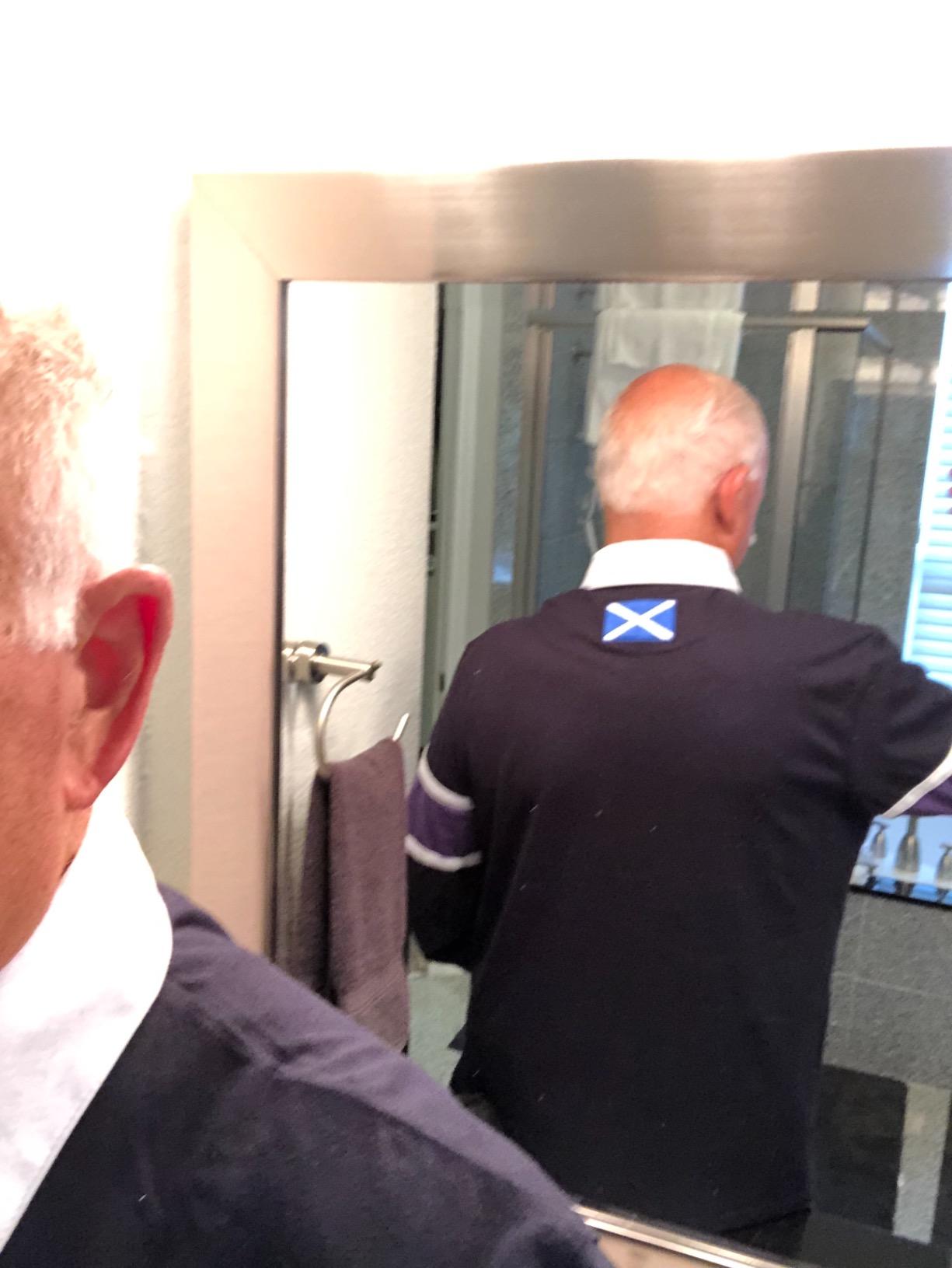 Scotland Thistle Long Sleeve Rugby Jersey customer photo 2