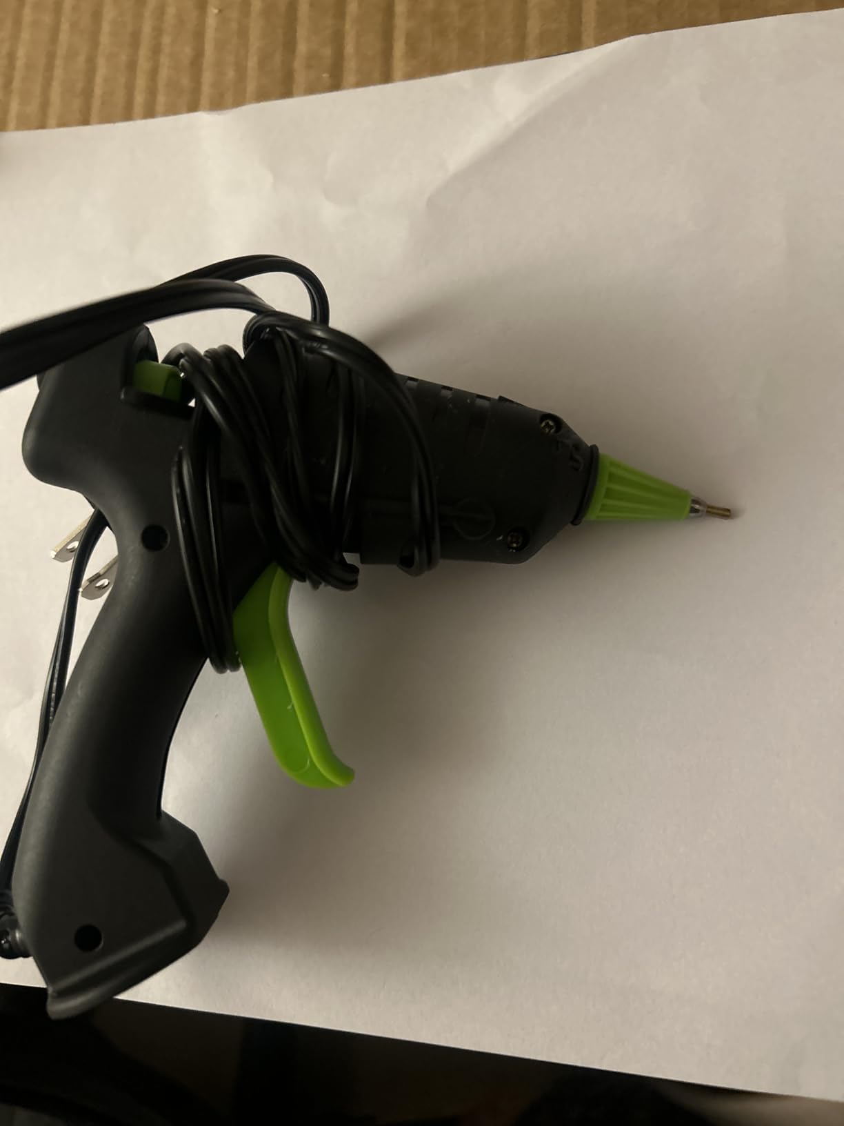 Surebonder Mini Hot Glue Gun with Fine Tip Nozzle - 20W High Temp Detail Tip Glue Gun for Crafts, DIY, & Repairs, Uses 7/16